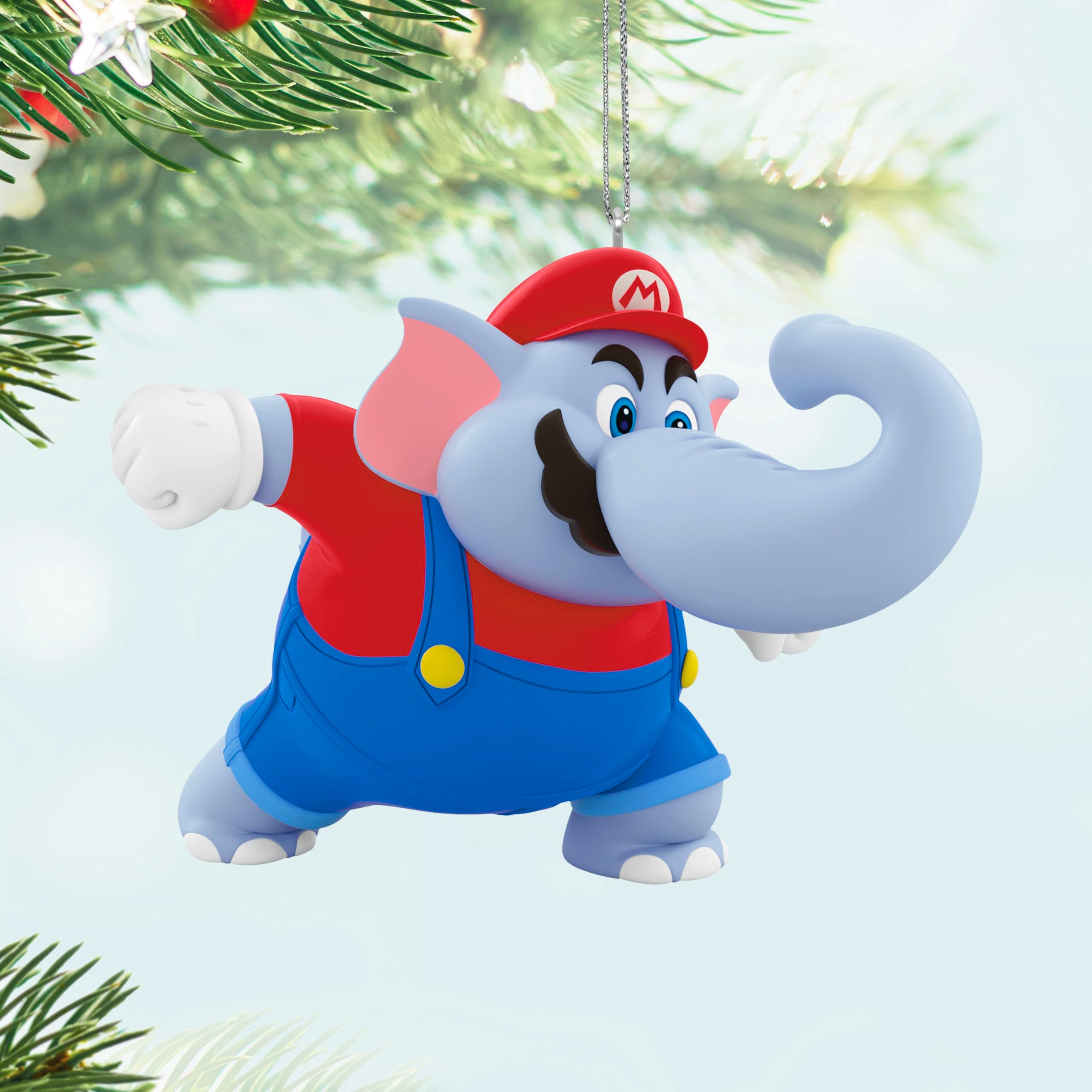 Elephant Mario, Powered up with Mario, 2025 Hallmark Keepsake Christmas Ornament