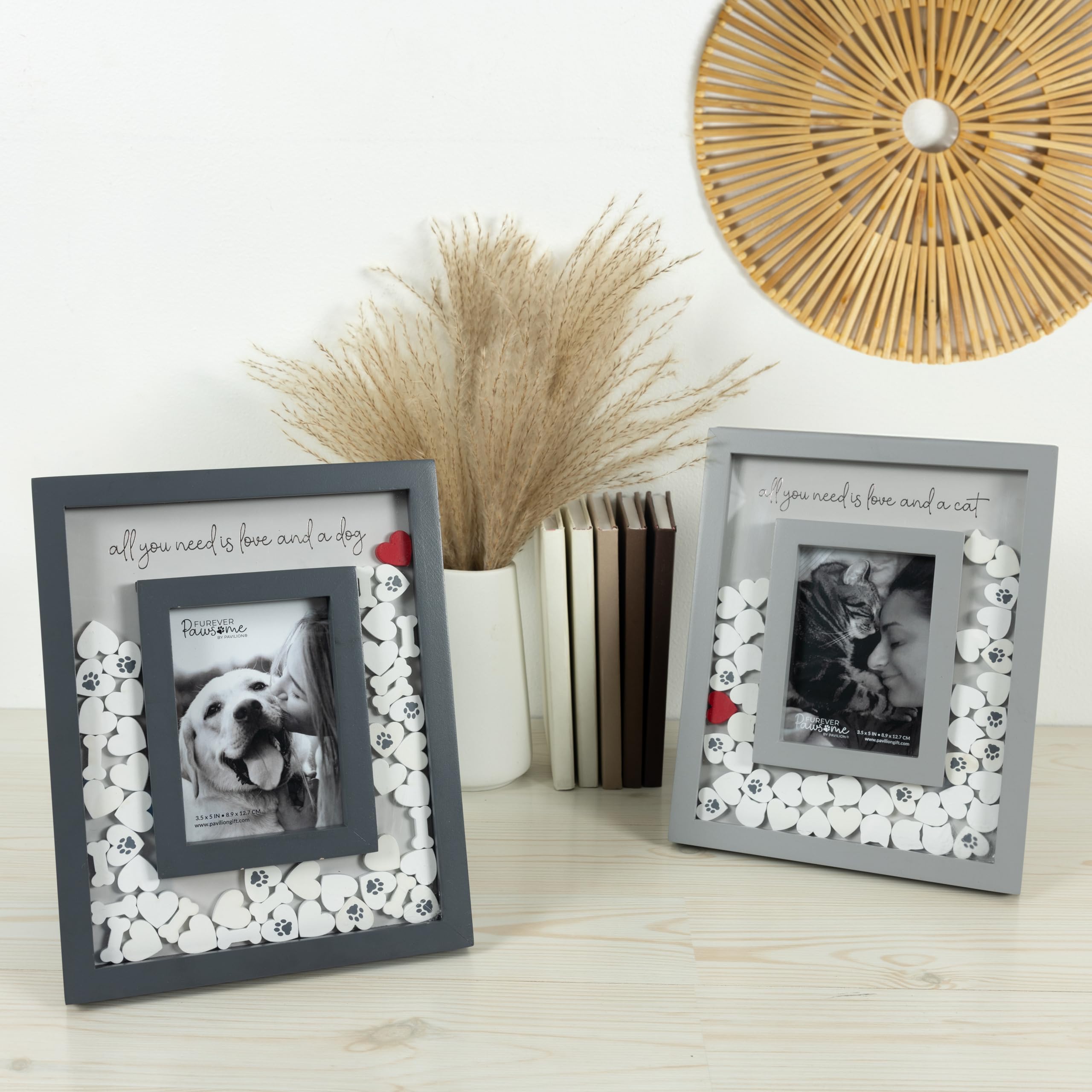 FP LOVE AND A DOG FRAME