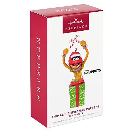 Hallmark Keepsake Plastic Christmas Ornament 2022, Disney The Muppets Animal's