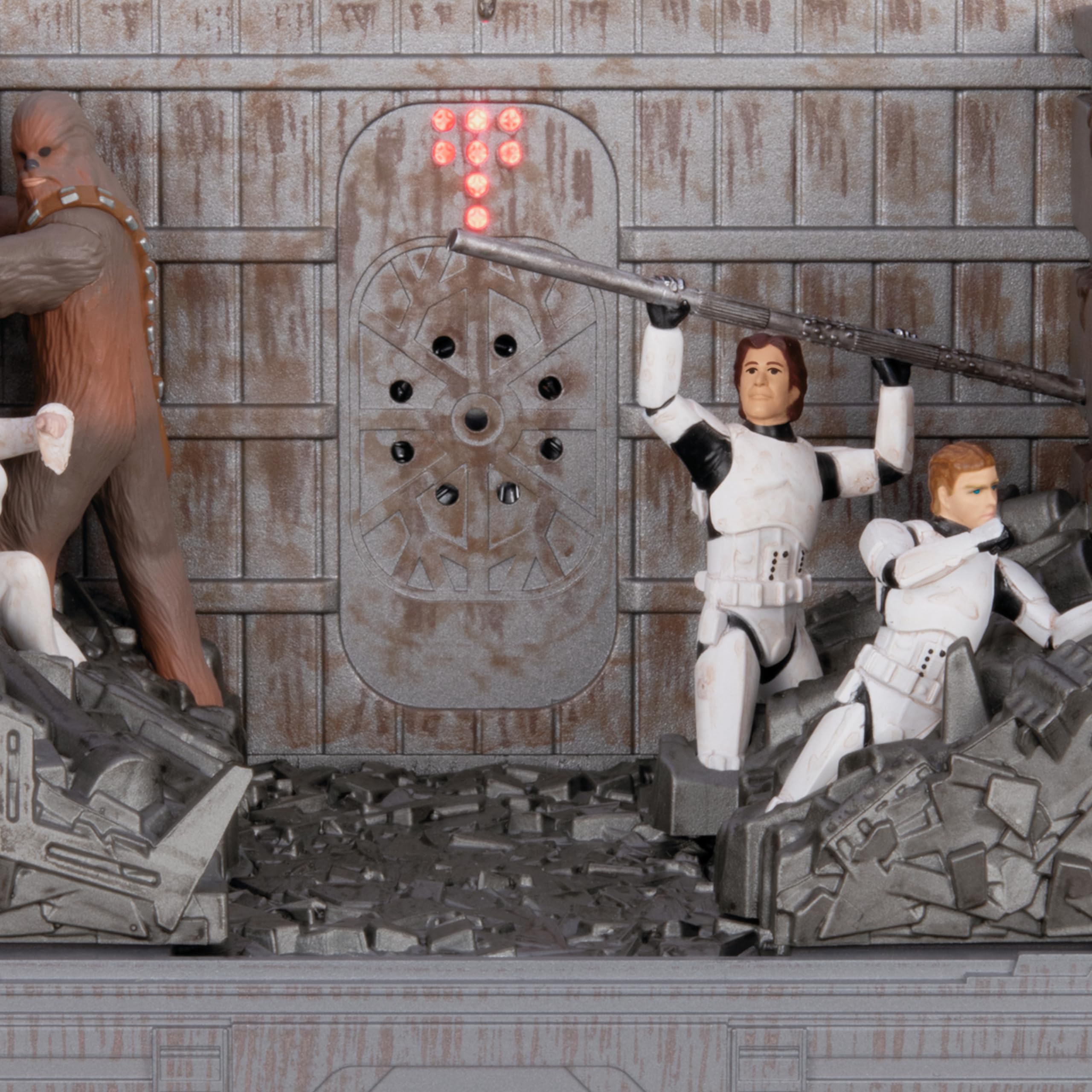 Hallmark Keepsake Christmas Ornament 2024, Star Wars: A New Hope "Shut Down the Garbage Mashers!" With Light, Sound and Motion, Gifts for Star Wars Fans