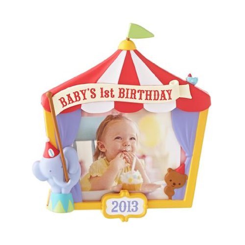 Hallmark Keepsake Ornament Babys 1st Birthday 2013