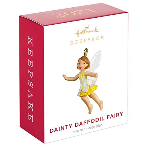 Hallmark Keepsake Christmas Ornament 2021, Mini Dainty Daffodil Fairy, 1"