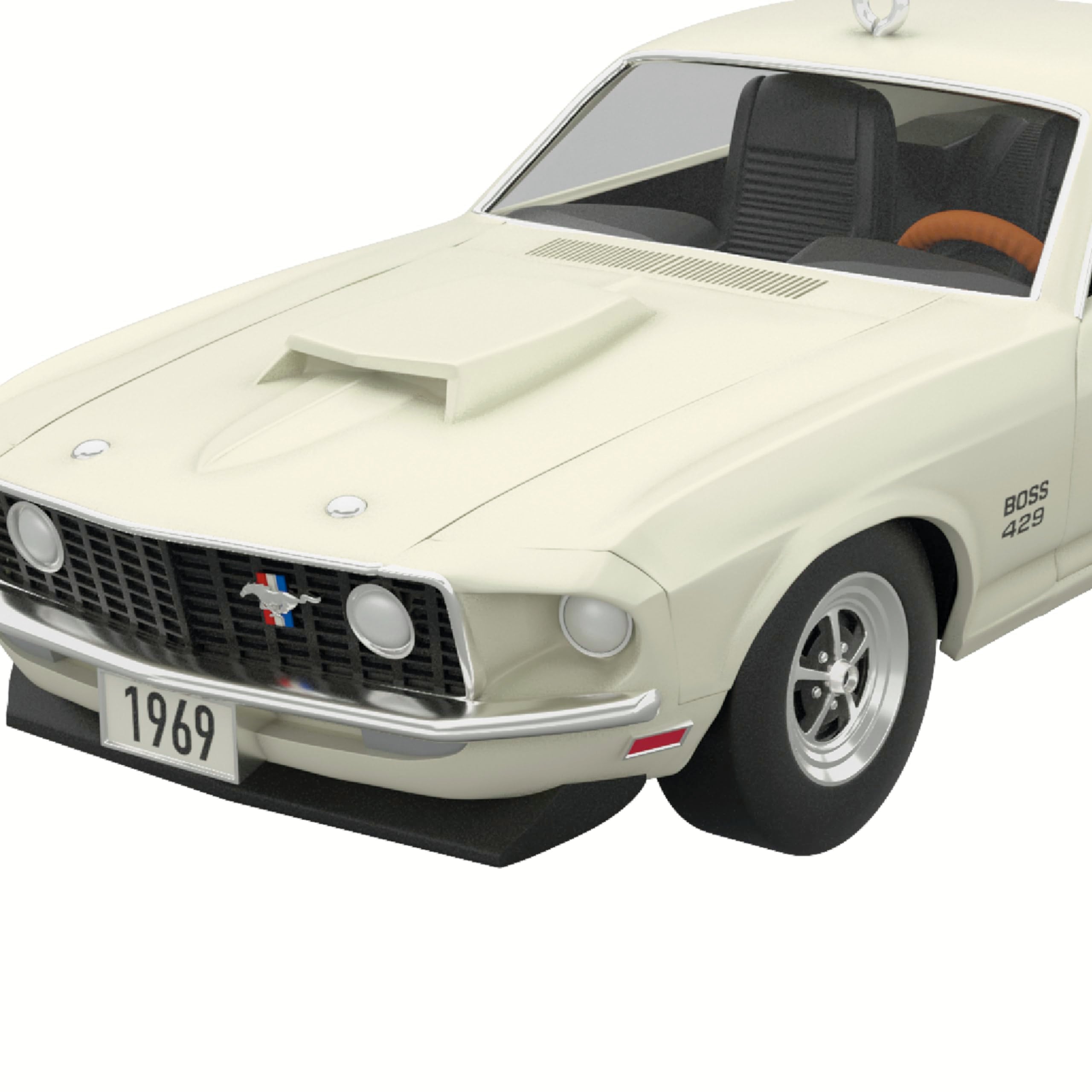 Hallmark Keepsake 0.7" Mini Christmas Ornament 2024, Lil' Classic Cars 1969 Ford Mustang Boss 429 2024, Metal, Gifts for Car Collectors