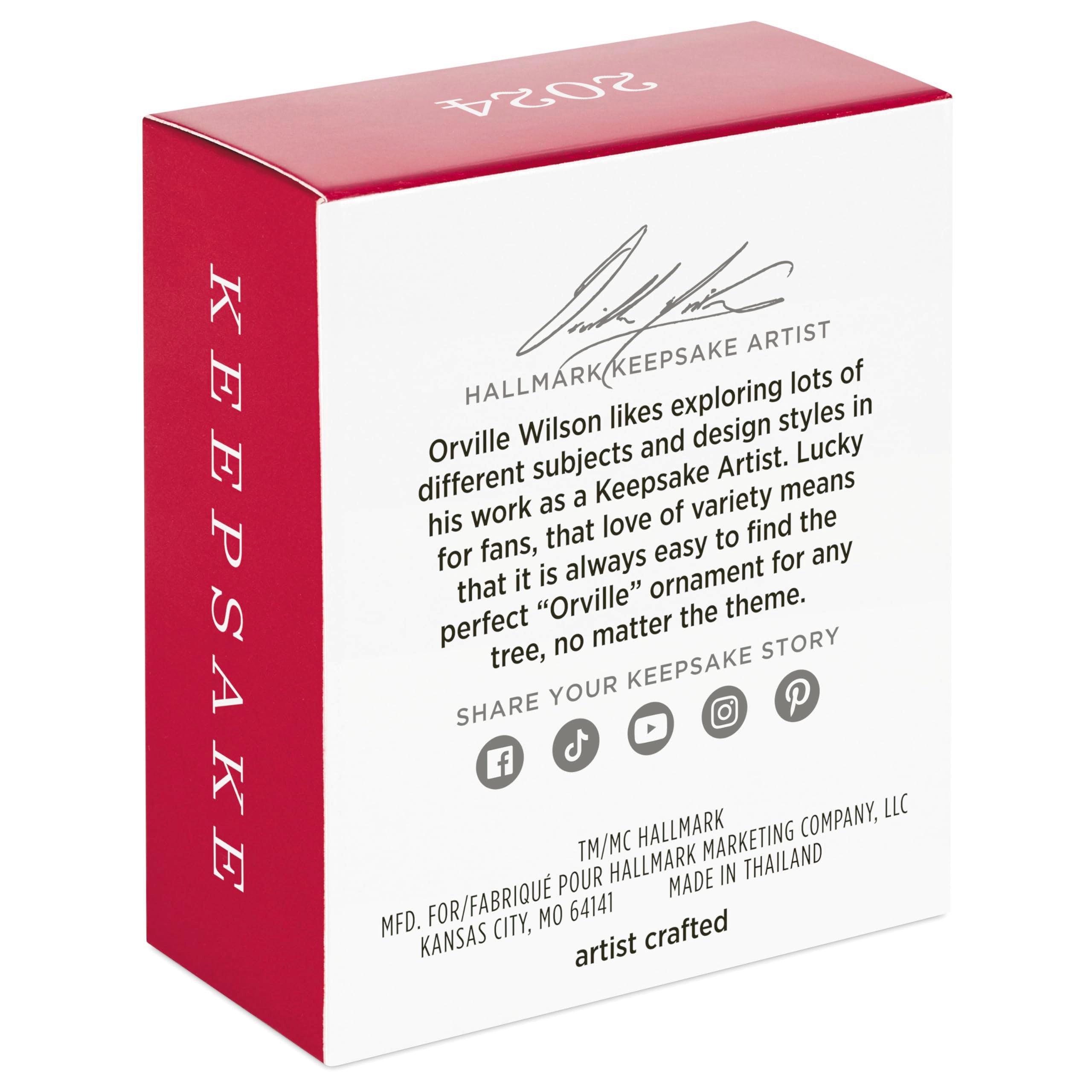 Hallmark Keepsake 0.8" Mini Christmas Ornament, National Lampoon's Christmas Vacation Griswold Family Tree, Christmas Movie Gifts