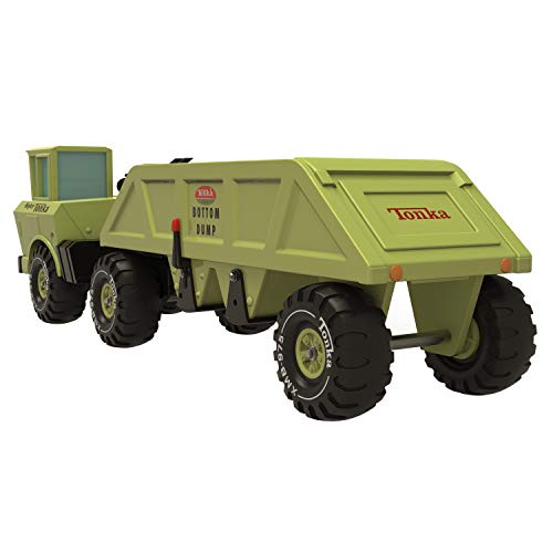 Hallmark Keepsake Christmas 2019 Year Dated Tonka Mighty Bottom Dump Truck Ornament,