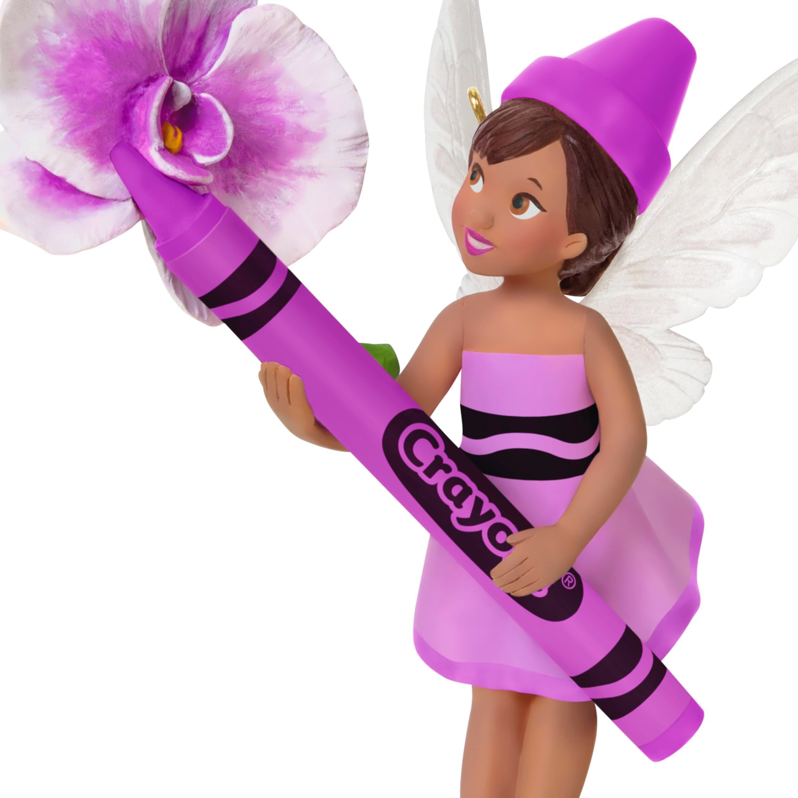 Orchid Fairy Crayola 2025 Hallmark Keepsake Christmas Ornament