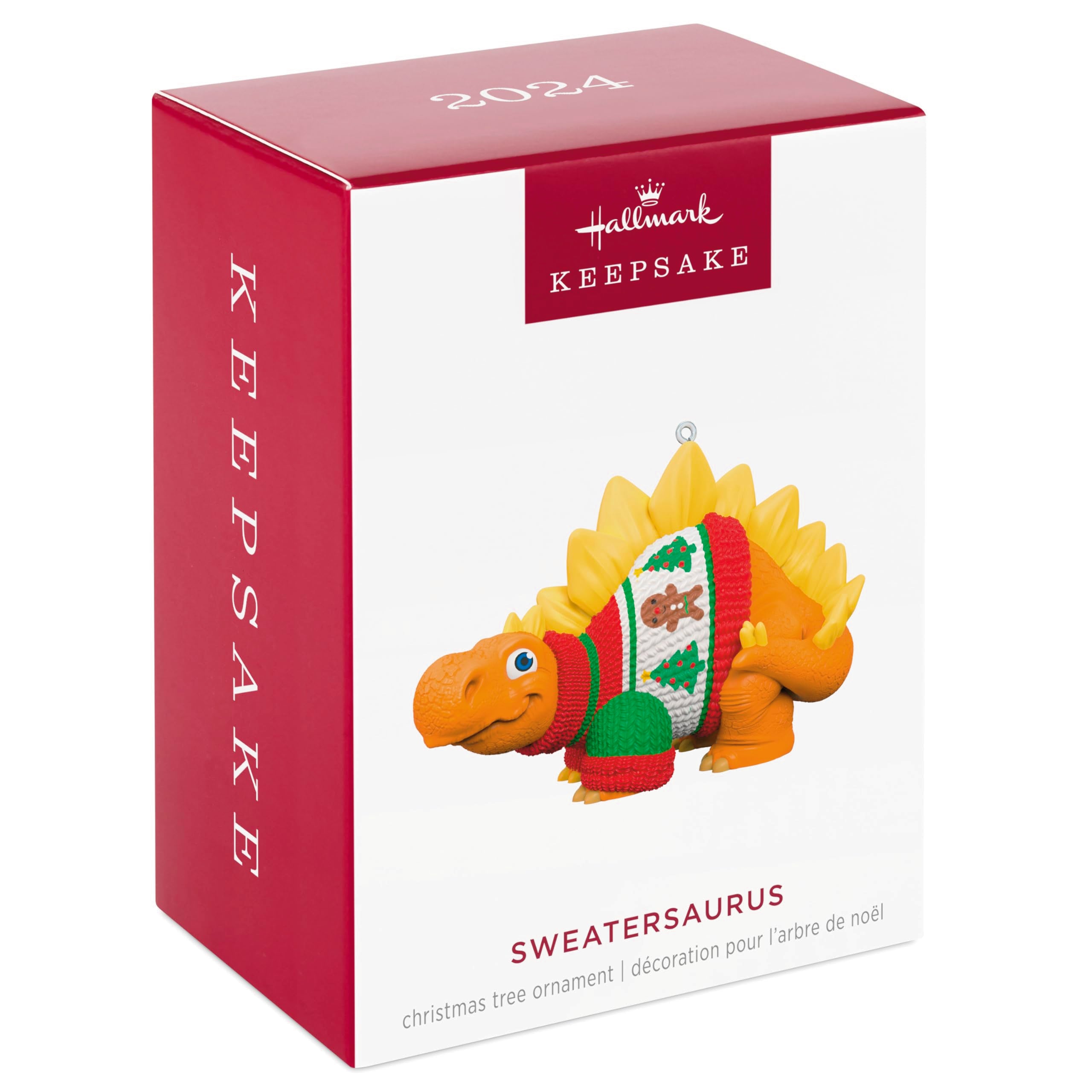 Hallmark Keepsake Christmas Ornament 2024, Sweatersaurus, Funny Gifts