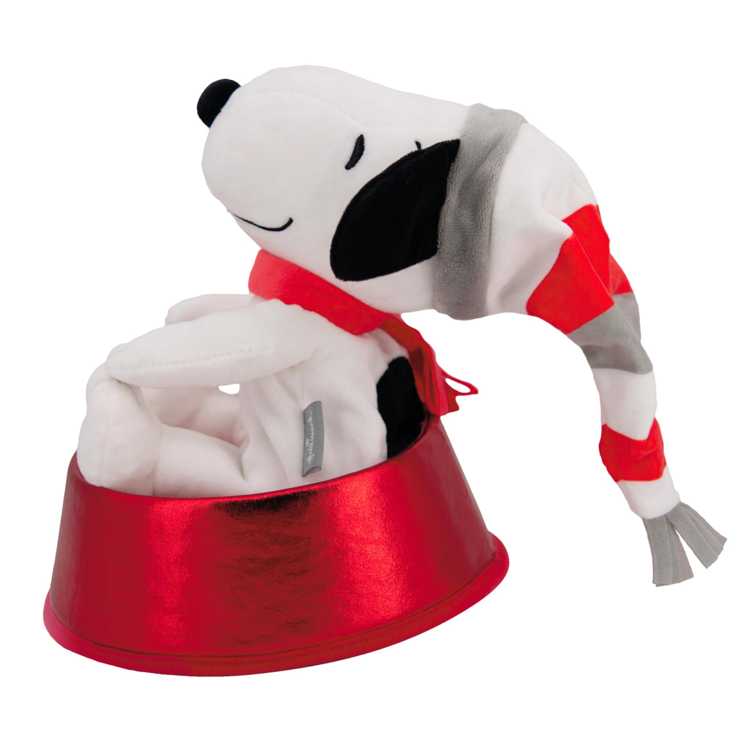 Snoopy Doghouse Plush Christmas Hallmark Tree Topper
