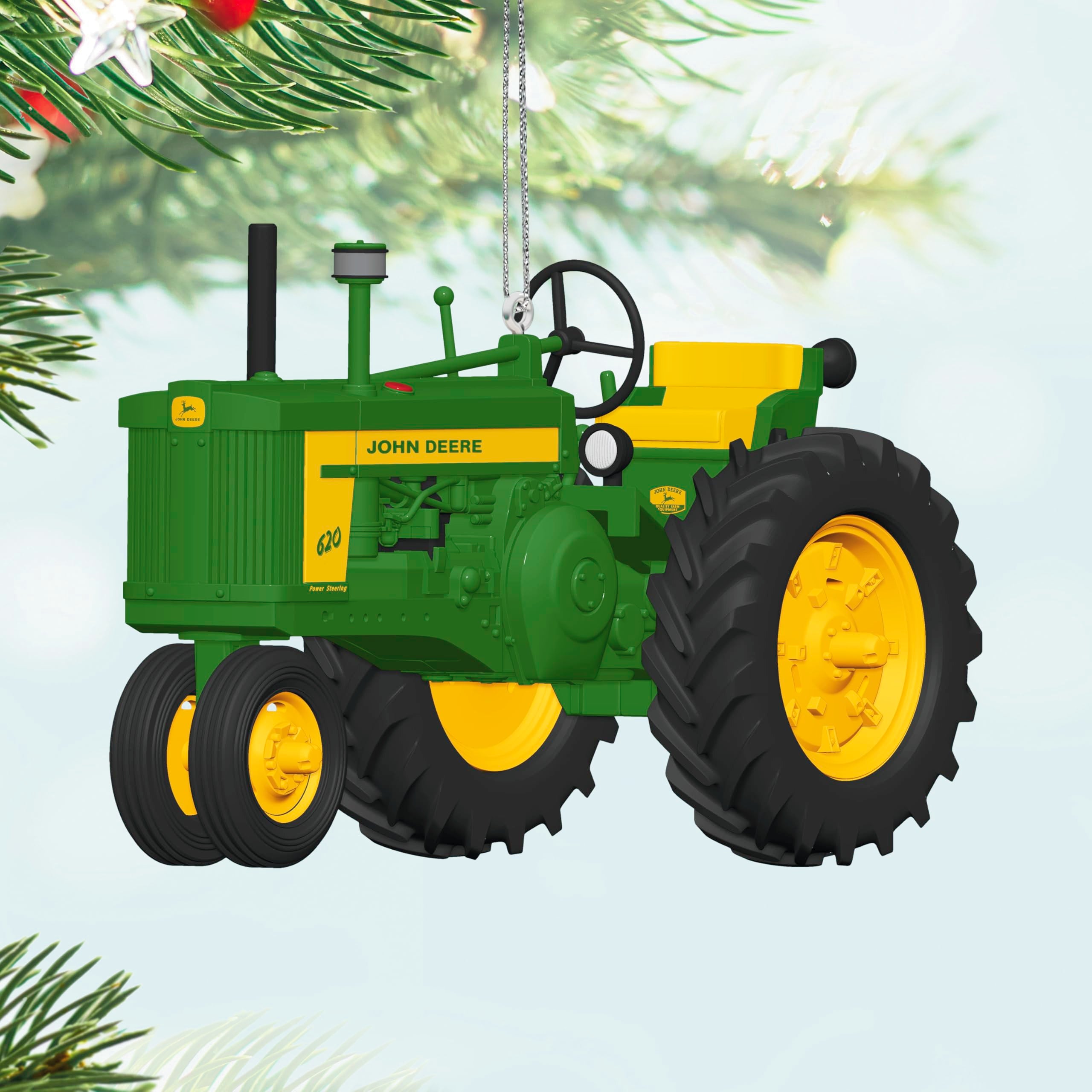 John Deere 620 Tractor 2025 Hallmark Keepsake Christmas Ornament