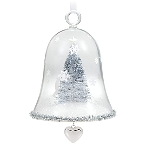 Hallmark Keepsake Christmas Ornament, Year Dated 2021, Our First Christmas Cloche
