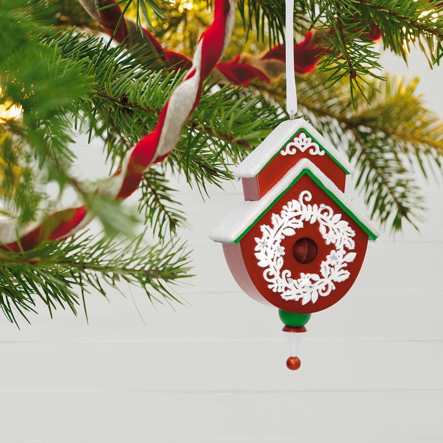 Hallmark 1795QX9365 Beautiful Birdhouse #2 Keepsake Christmas Ornaments