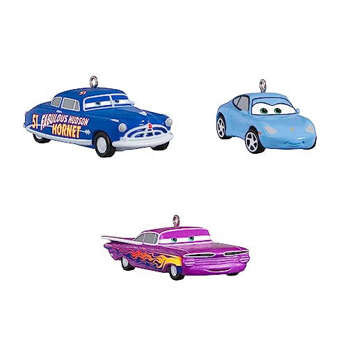 Hallmark Keepsake Miniature Christmas Ornaments 2023, Disney/Pixar Cars Radiator Springs Pals, Mini Set of 3