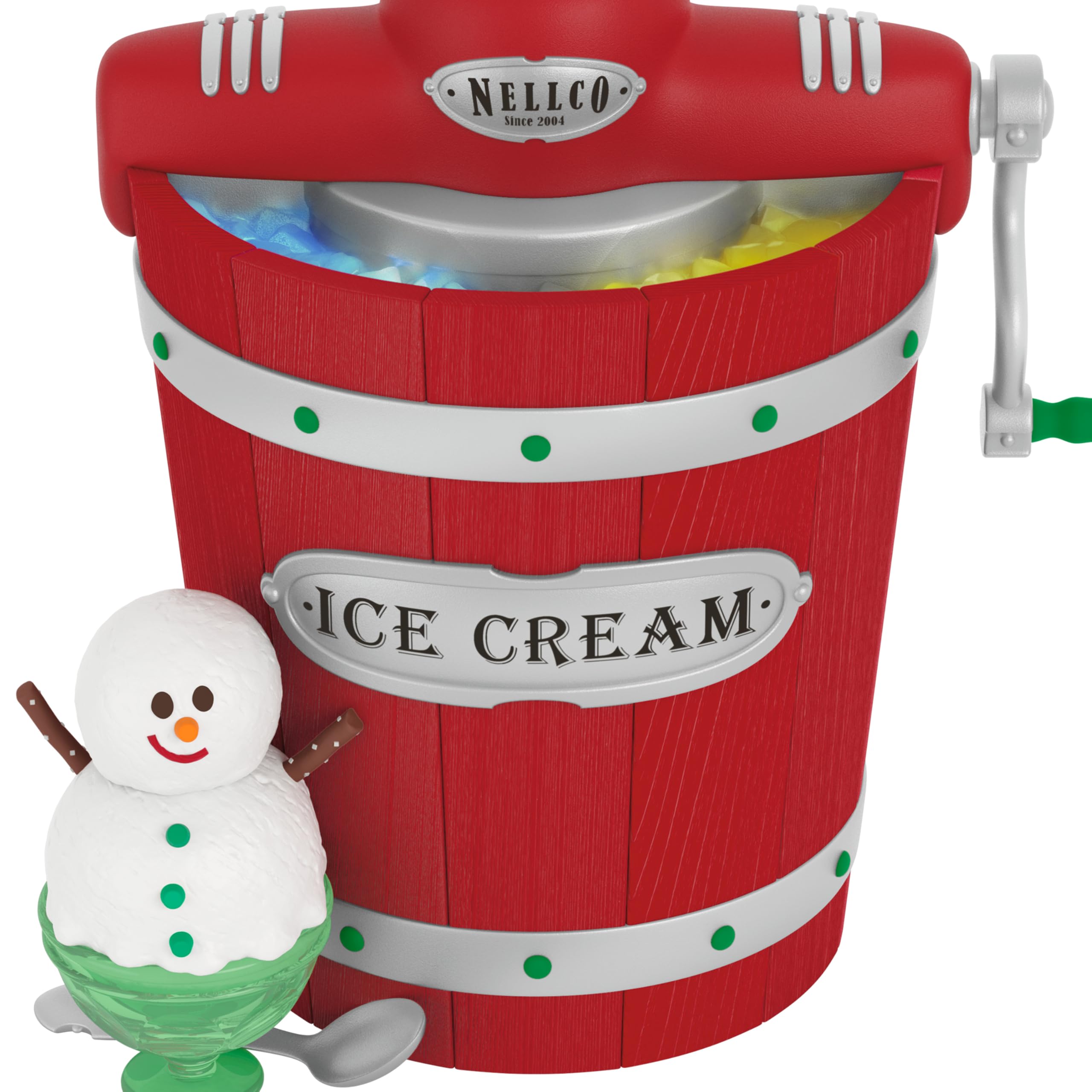 Nellco Ice Cream Maker 2025 Hallmark Keepsake Christmas Ornament
