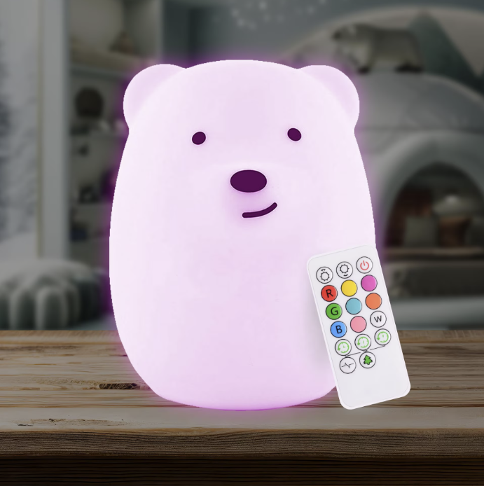 LumiPets® Benny the Bear- Children's Touch Night Light
