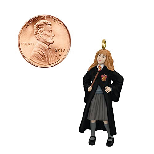 Hallmark Keepsake Miniature Christmas Ornaments 2023, Harry Potter Hermione, Hagrid and Snape Metal, Mini Set of 3, Gifts for Harry Potter Fans