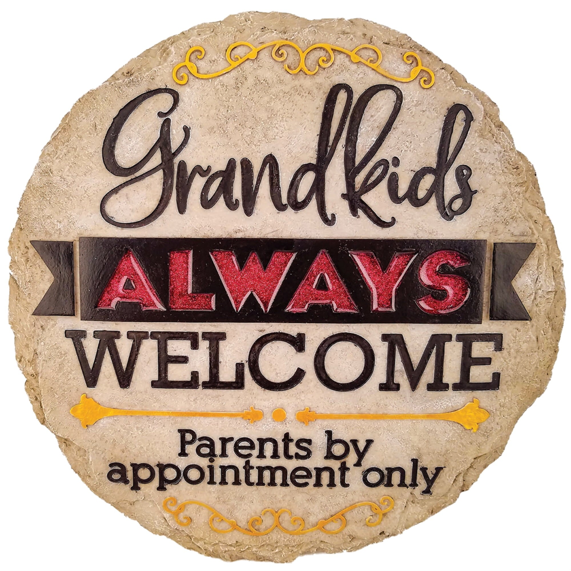 Spoontiques 13256 Grandkids Welcome Stepping Stone