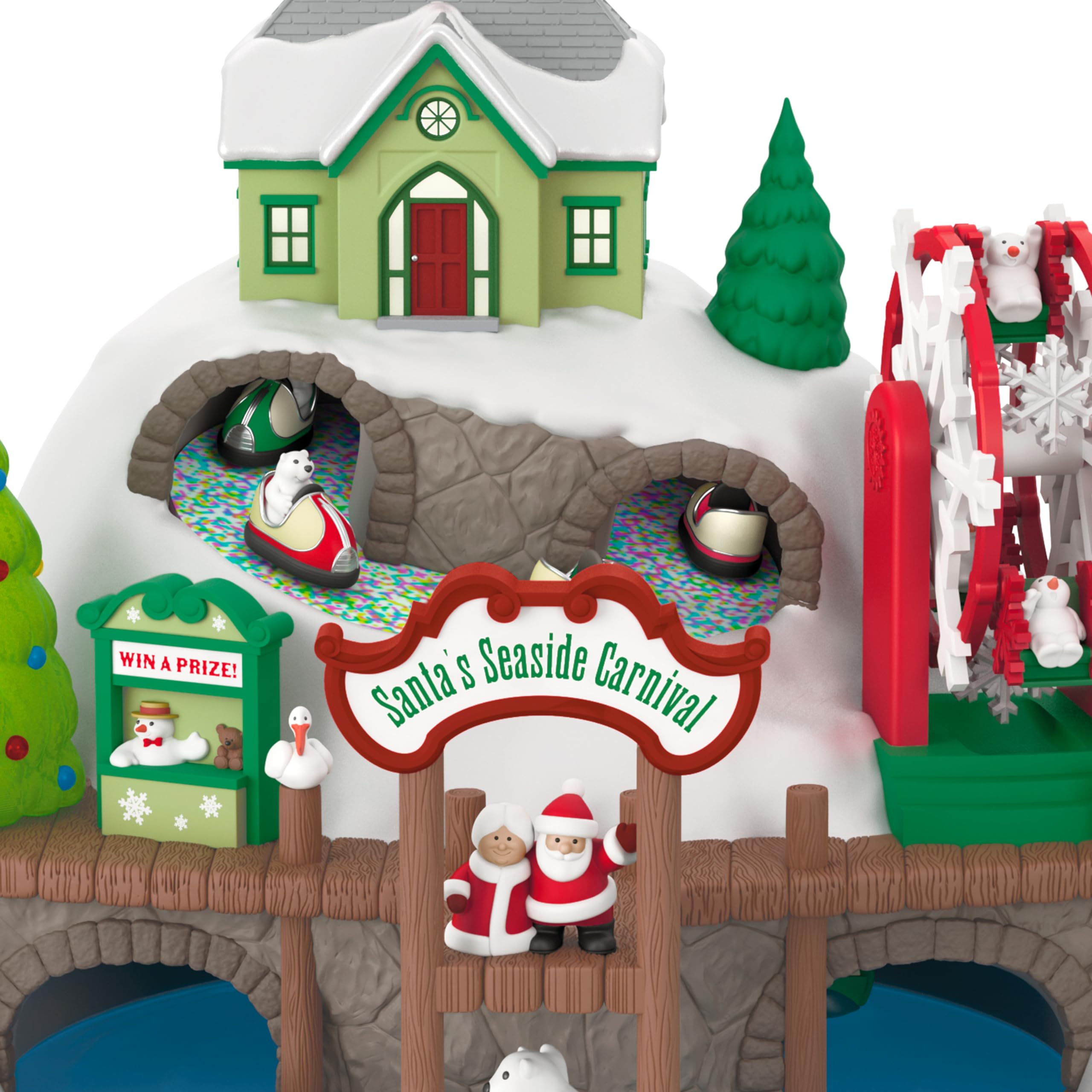 Santa's Seaside Carnival 2024 Ornament