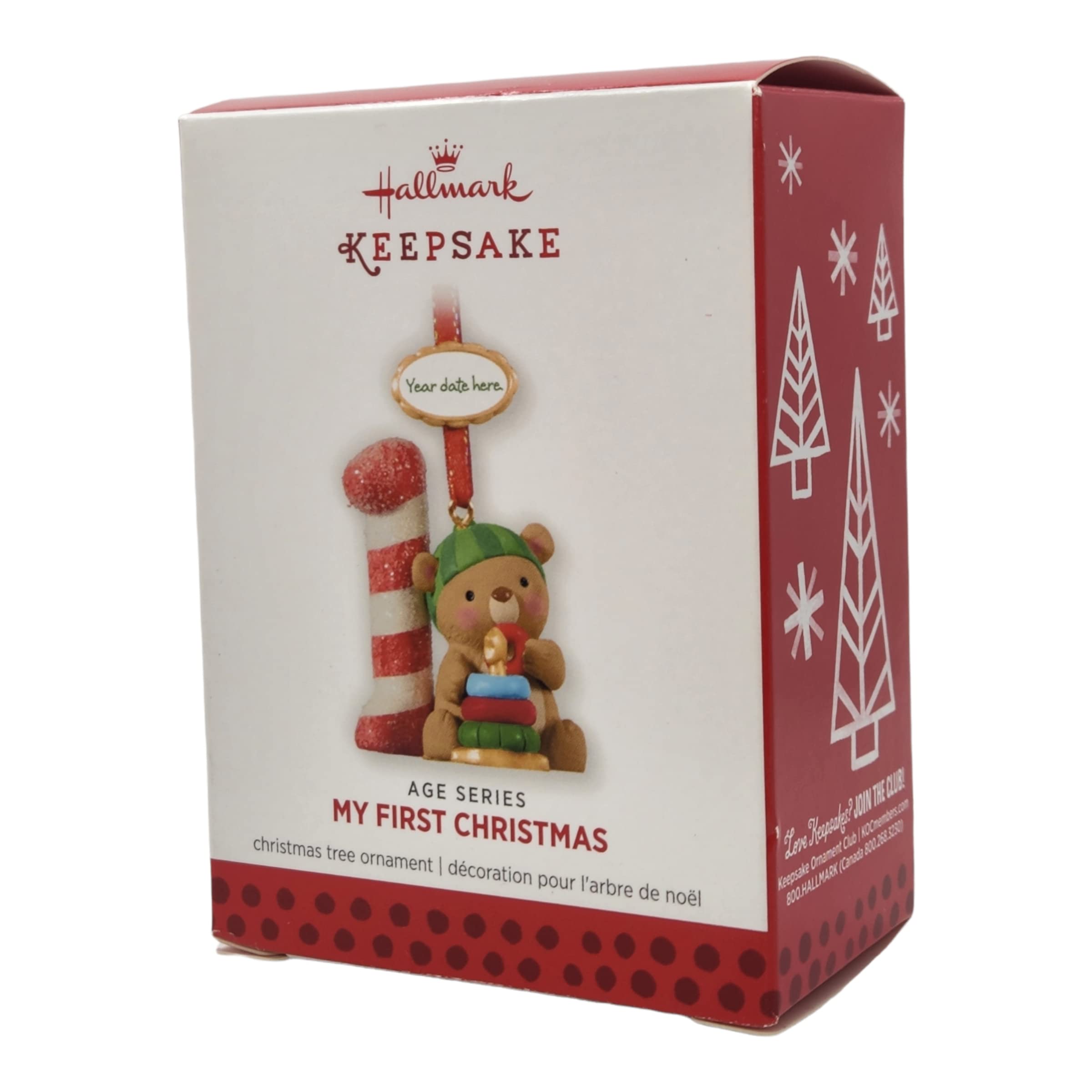 UNDATED * My First Christmas 2013 Hallmark Ornament