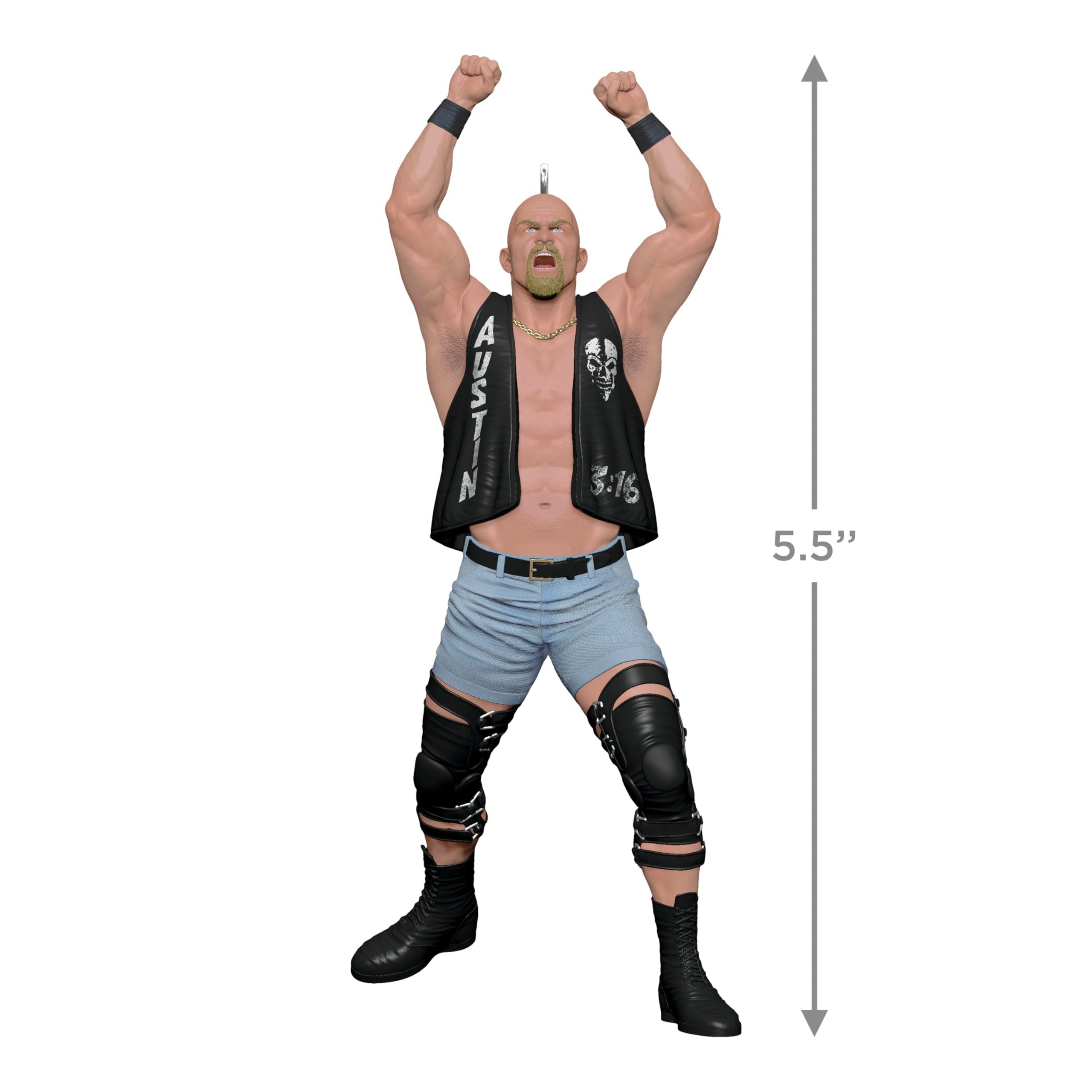 "Stone Cold" Steve Austin 2025 Hallmark Keepsake Christmas Ornament