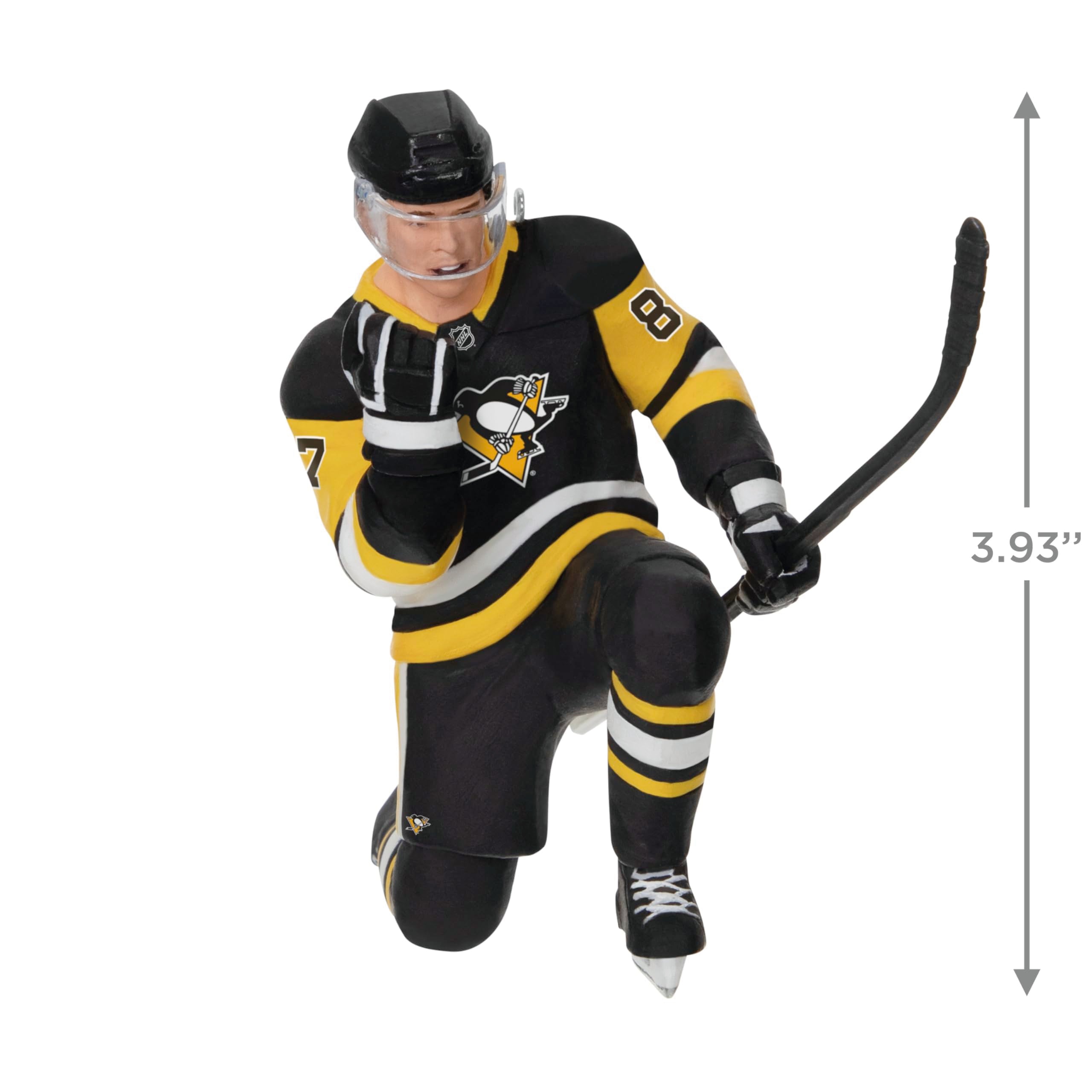 Hallmark Keepsake Christmas Ornament 2024, NHL Sidney Crosby Pittsburgh Penguins Hockey Ornament, Sports Gifts