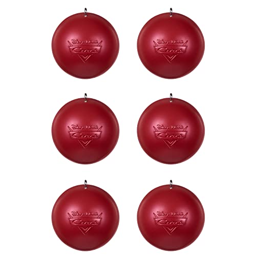 Hallmark Keepsake Miniature Plastic, Christmas Ornament 2022, Disney/Pixar Cars Radiator Springs, Mini Set of 6