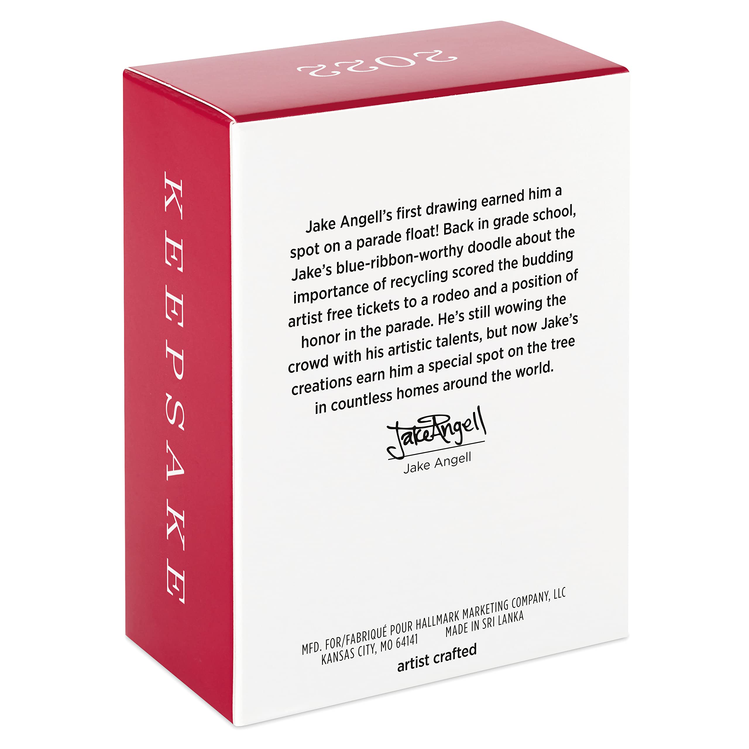 Hallmark Keepsake Miniature Christmas Ornament,Plastic 2022, Harry Potter Lego Minifigure