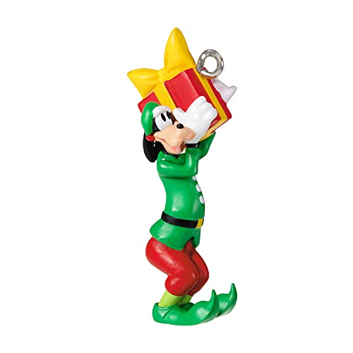 Hallmark Keepsake 1.3" Miniature Christmas Ornament 2021, Disney Merry Lil' Goofy, Mini