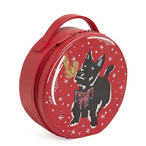 Vera Bradley Women's Novelty Cosmetic Makeup Organizer Bag - Scottie Dog