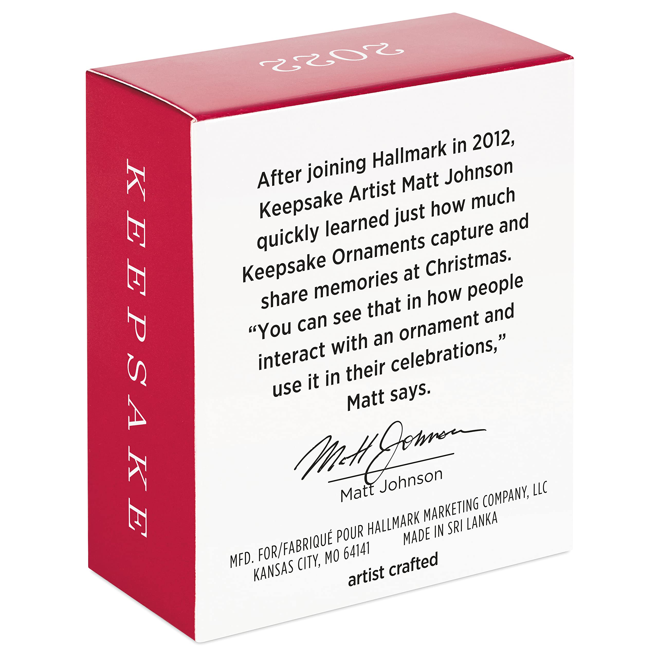 Hallmark Keepsake 0.87" Miniature Plastic, Christmas Ornament 2022, Nintendo Super Mario Yoshi, Mini