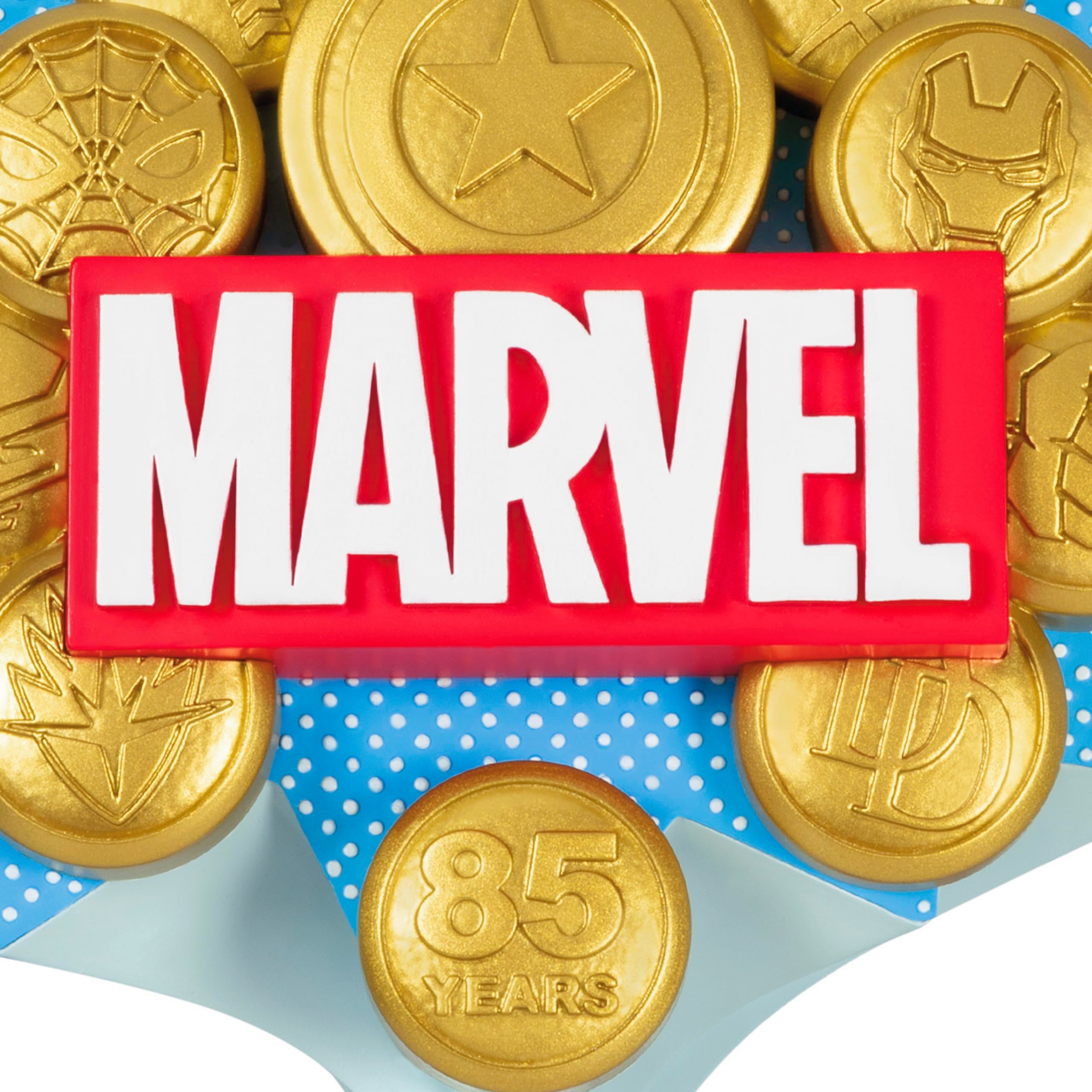 Hallmark Keepsake Christmas Ornament 2024, Marvel: Celebrating 85 Years, Gifts for Marvel Fans