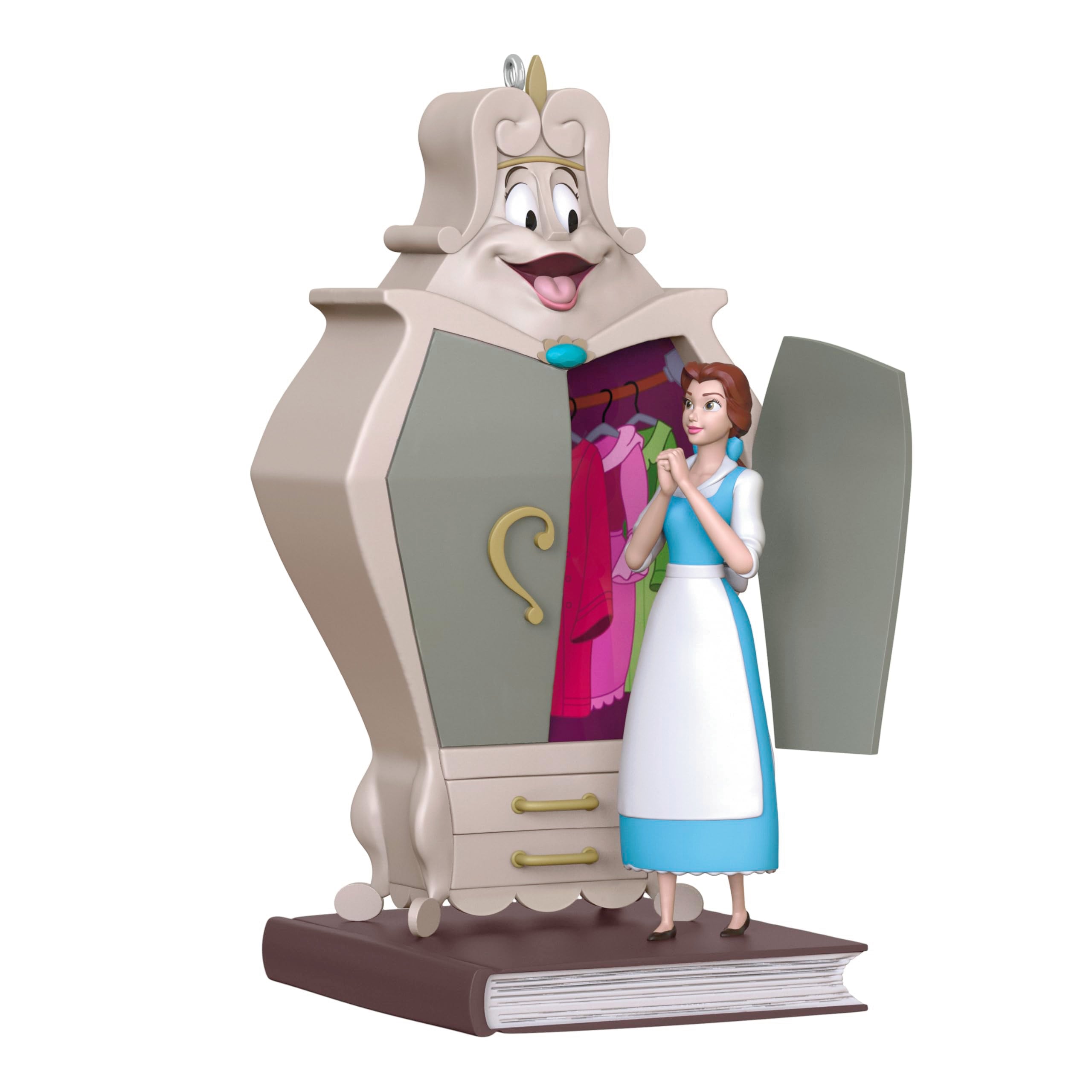 Belle With the Wardrobe, Disney's Beauty and the Beast, 2025 Hallmark Keepsake Christmas Ornament