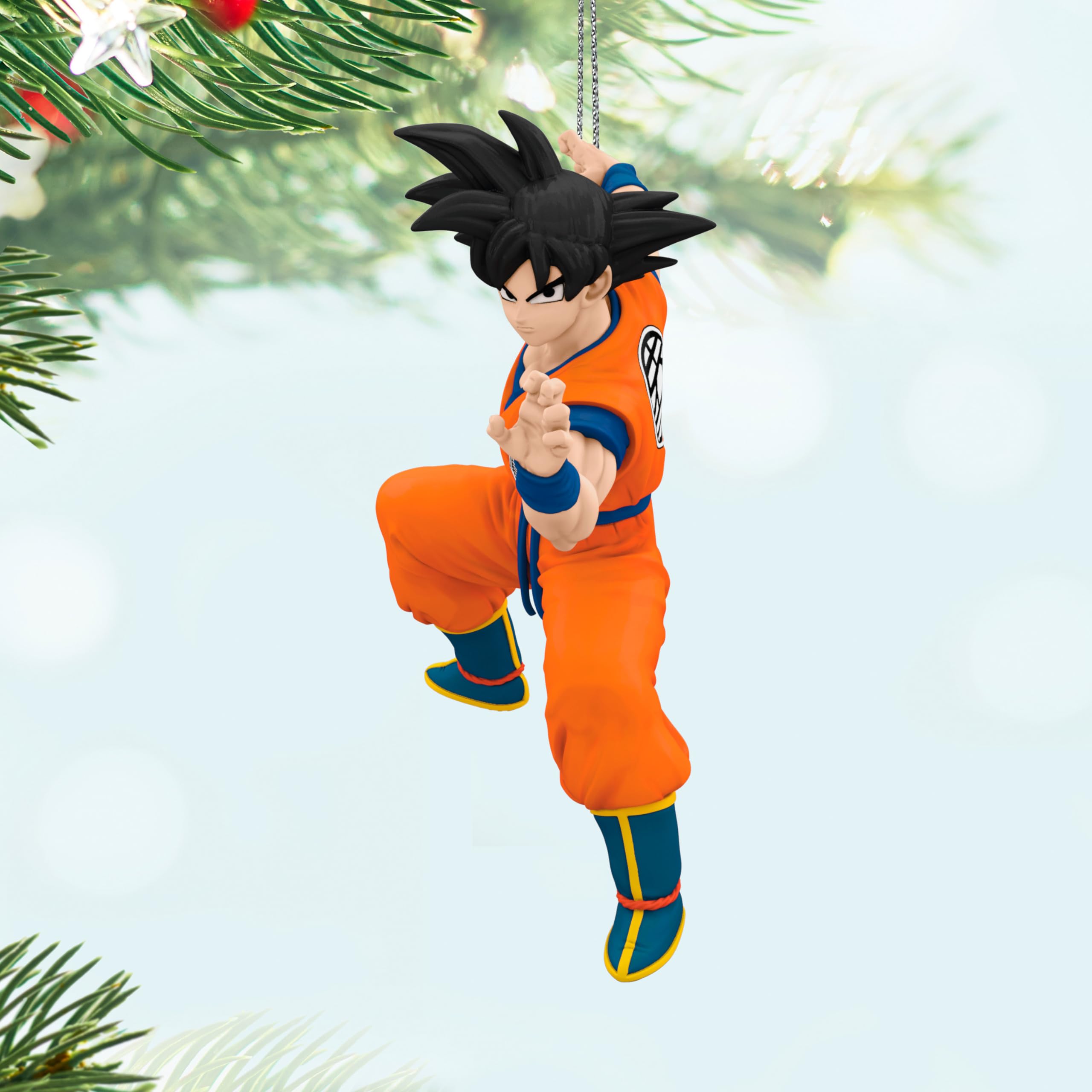 Hallmark Keepsake Christmas Ornament 2024, Dragon Ball Z Saiyan Saga Goku, Anime Gifts