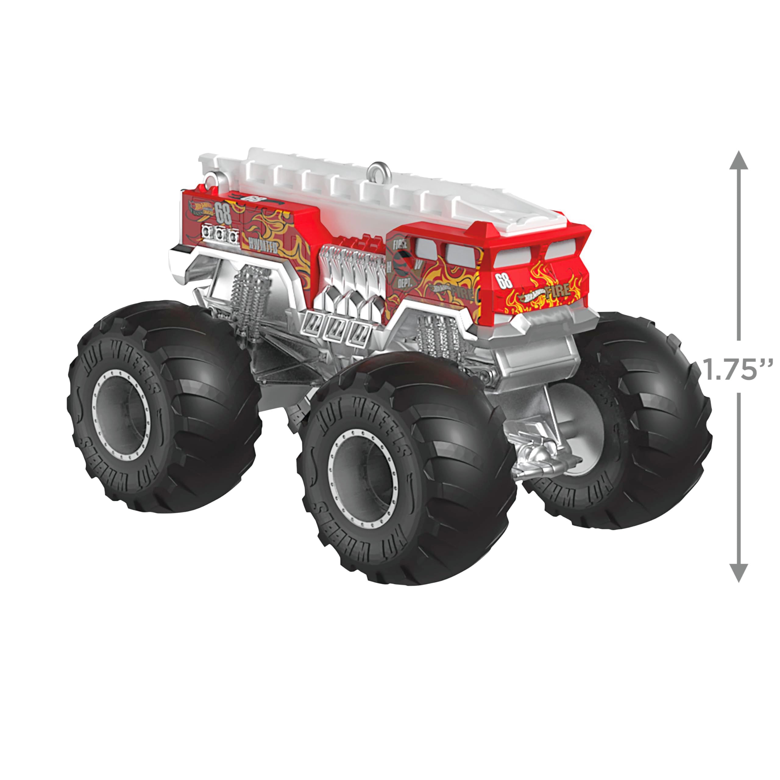 HW 5-Alarm Hot Wheels Monster Trucks 2025 Hallmark Keepsake Christmas Ornament
