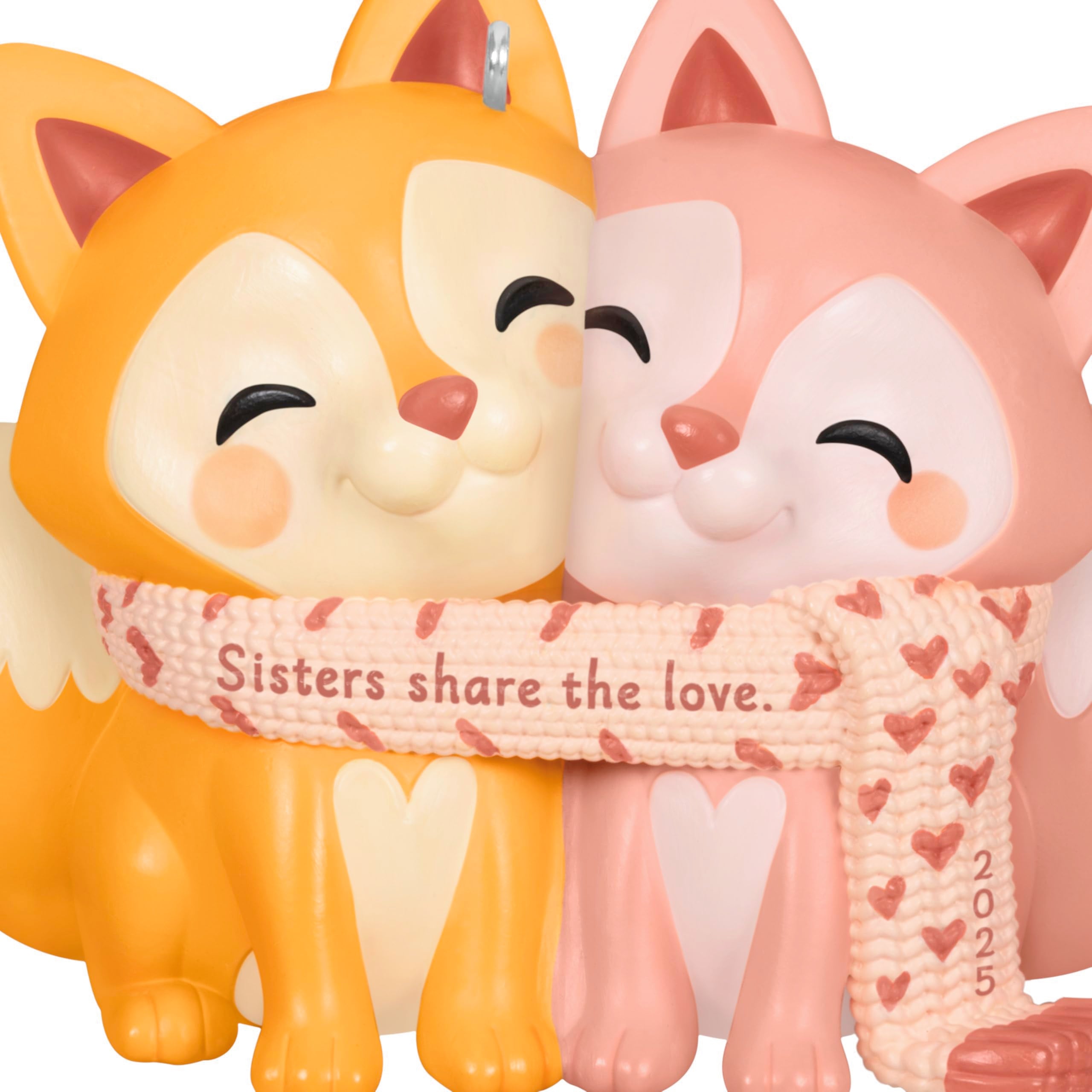 Sisters Share the Love 2025 Hallmark Keepsake Christmas Ornament