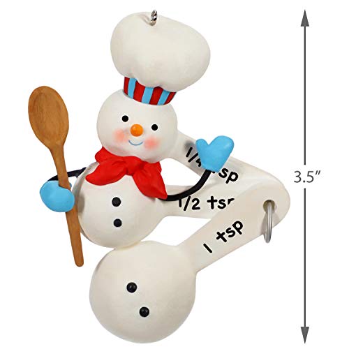 Hallmark Keepsake Christmas 2019 Year Dated Cuteness Beyond Measure Baking Snowman Ornament