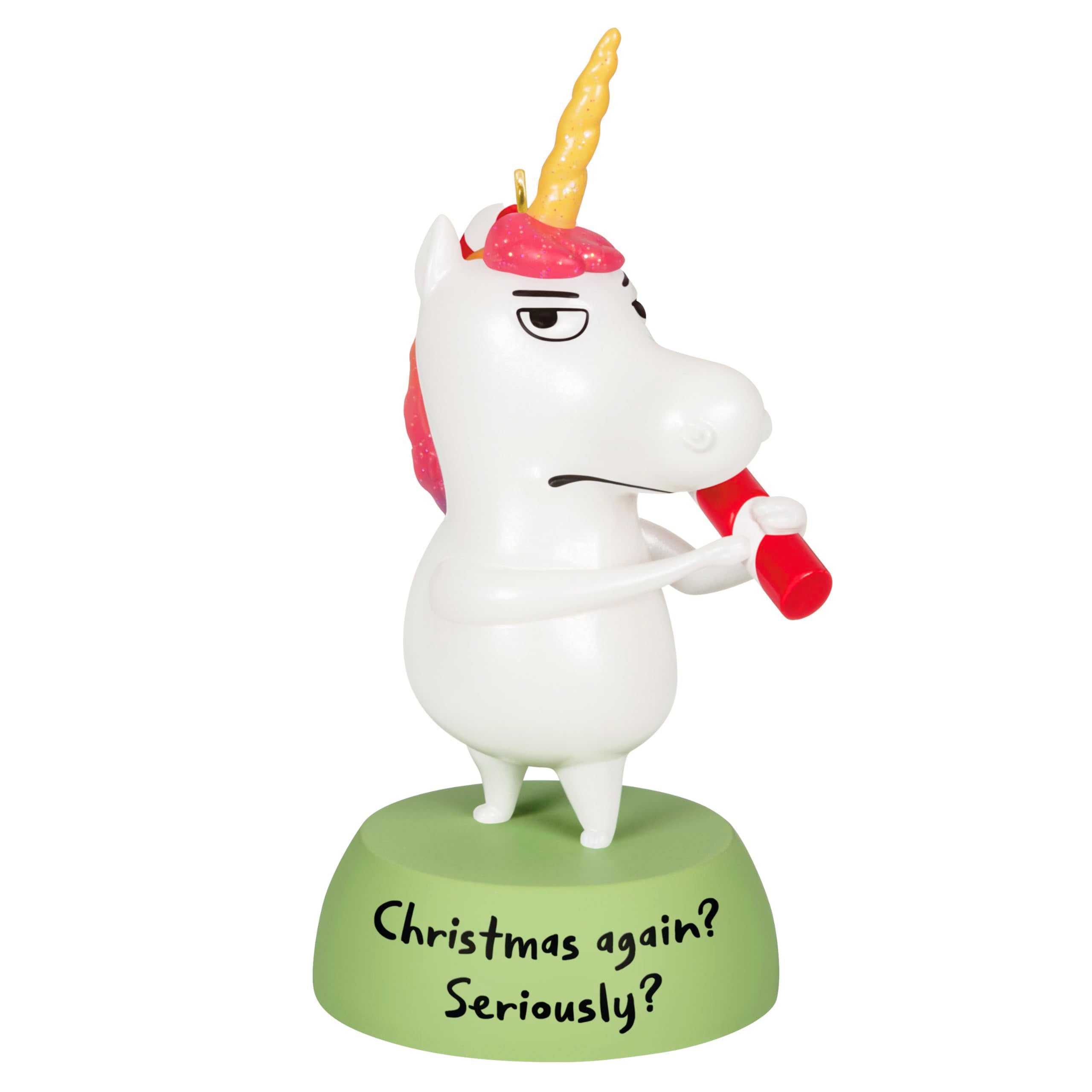 Hallmark Keepsake Christmas Ornament 2024, Meh Unicorn, Funny Gifts