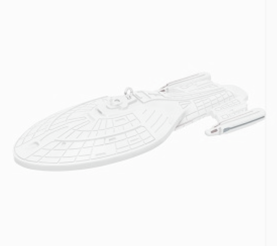 U.S.S. Voyager Star Trek 2025 Mini Hallmark Christmas Ornament
