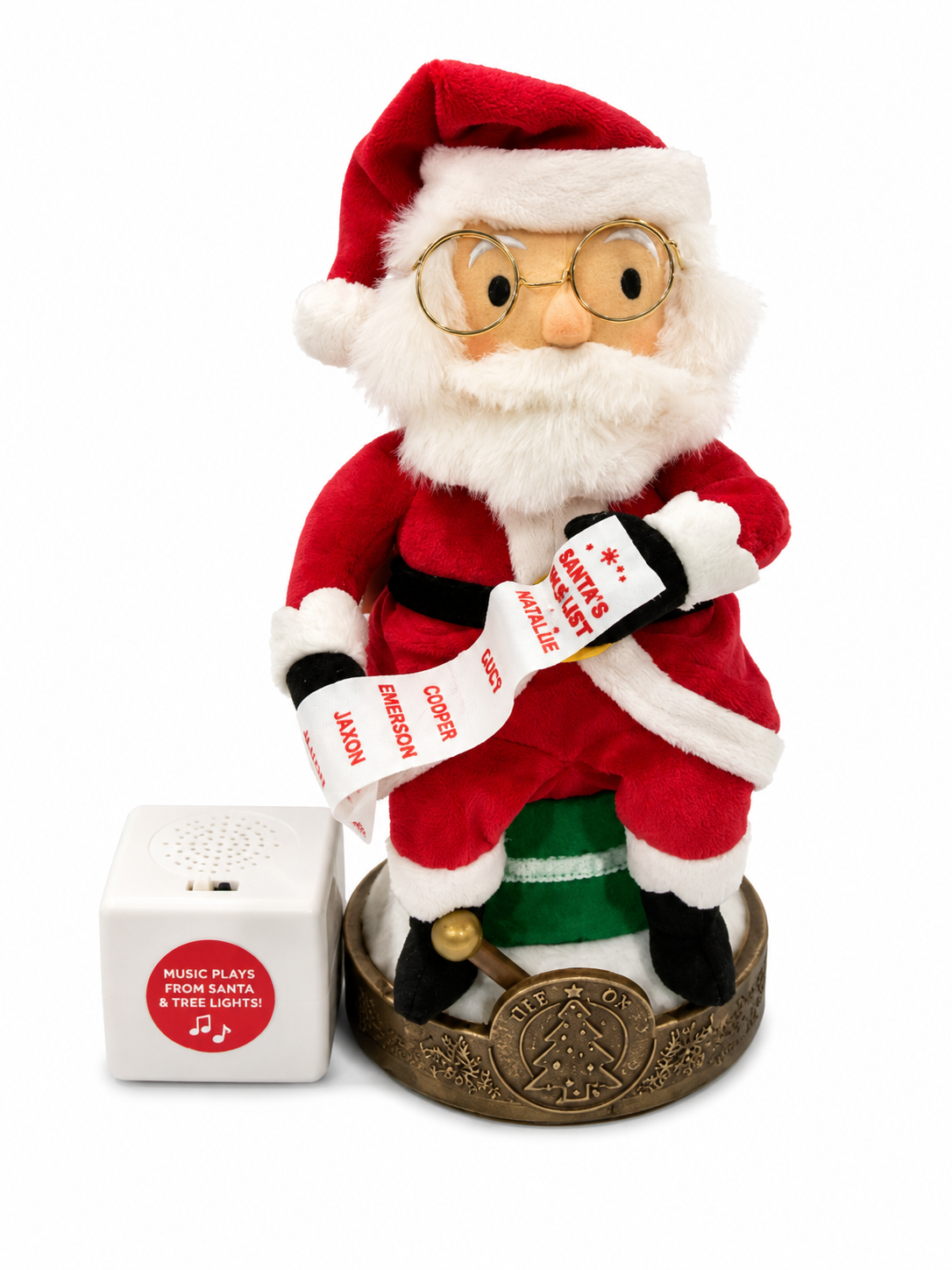 Hallmark Musical Tree-Lighting Santa Wireless Christmas Ornament Controller