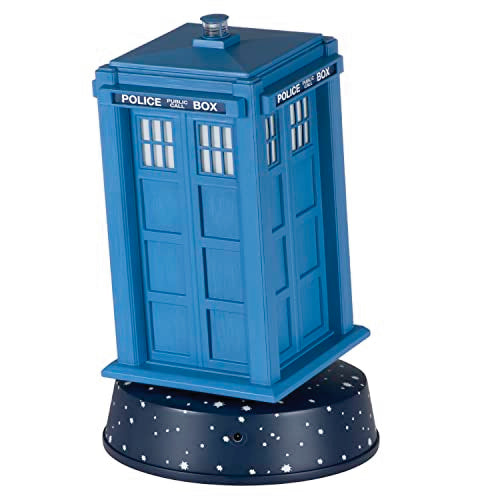 Hallmark Keepsake Tabletop Decoration, Doctor Who 60th Anniversary Tardis with Light, Sound and Motion