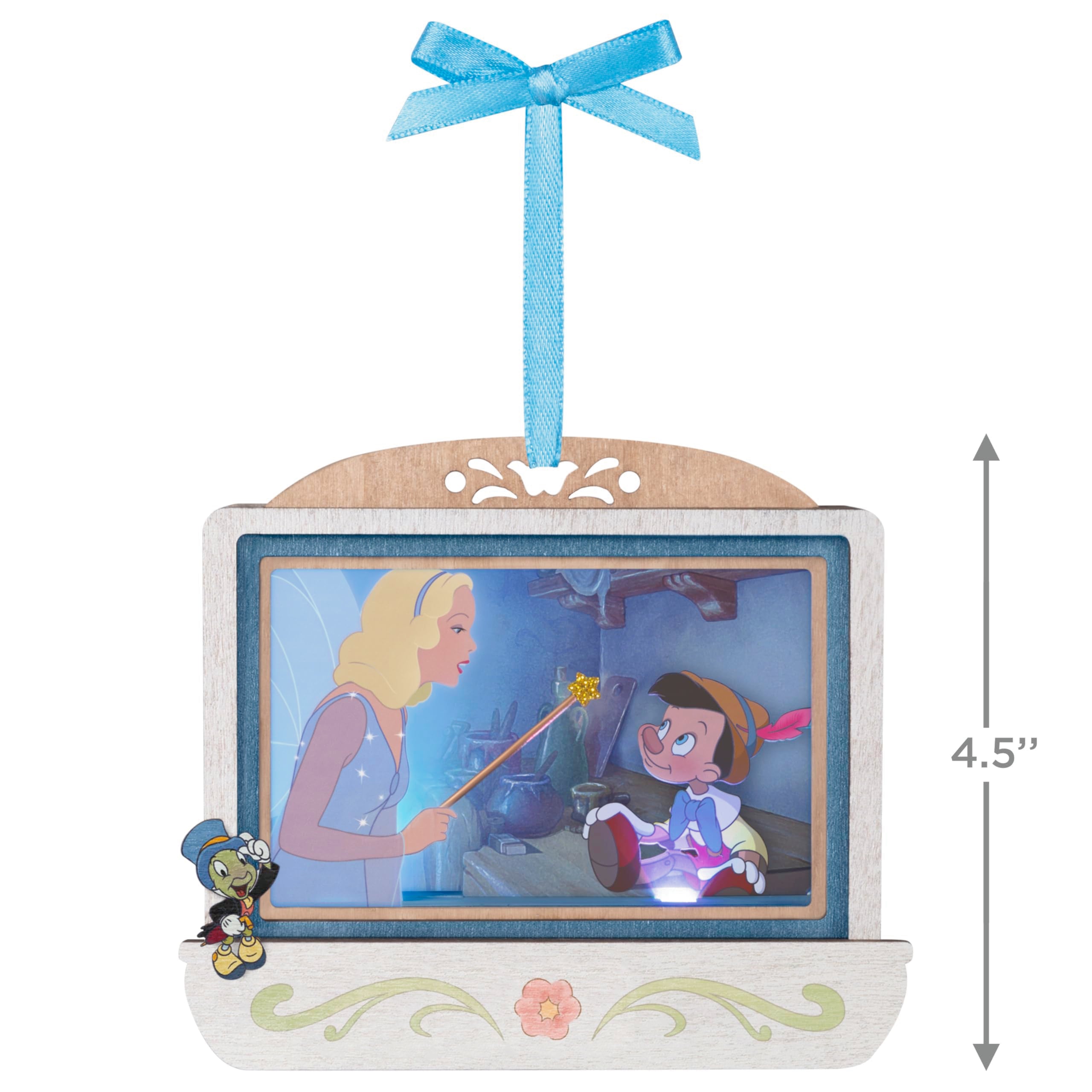 Geppetto’s Wish Come True 2025 Hallmark Keepsake Christmas Ornament, Disney Pinocchio 85th Anniversary