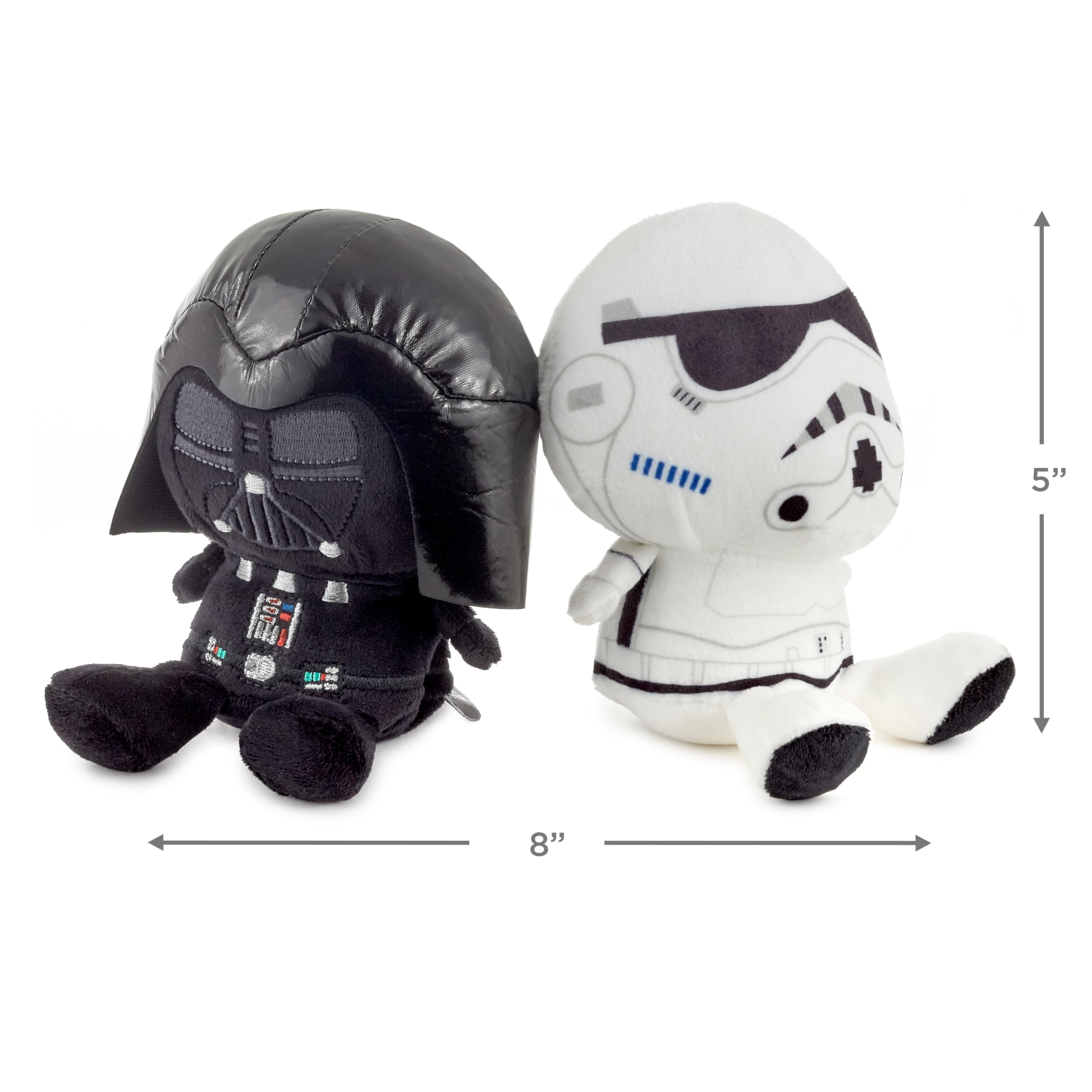 Hallmark Better Together Star Wars Plush (Darth Vader and Storm Trooper)
