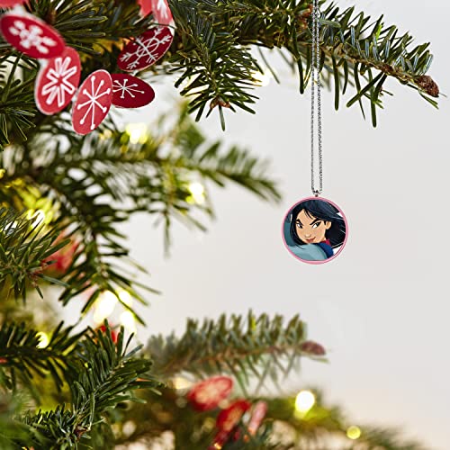 Hallmark Keepsake Miniature Plastic, Christmas Ornament 2022, Disney Princess, Mini Set of 6