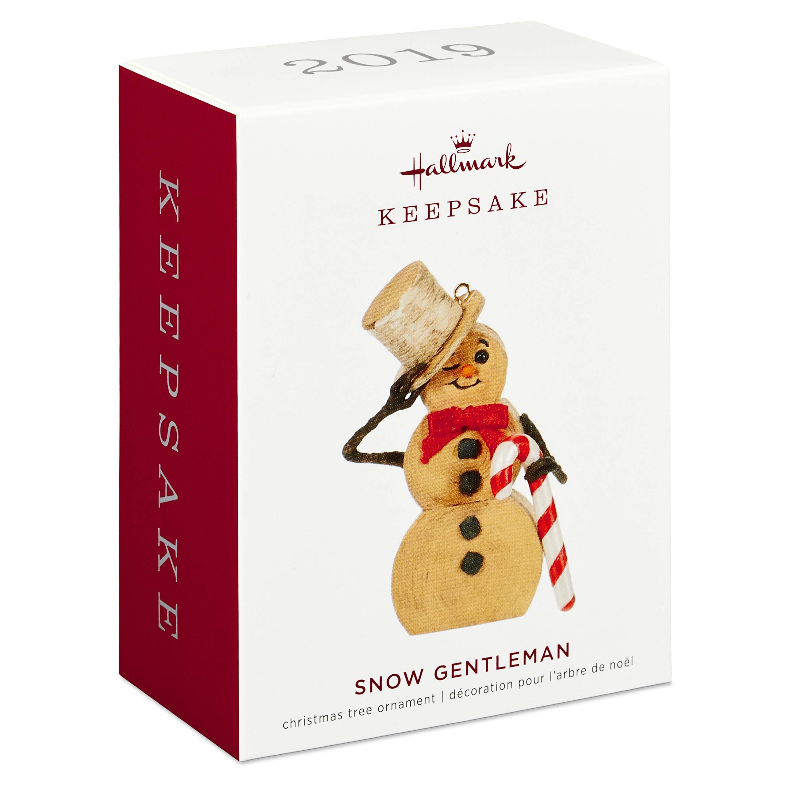 Hallmark Keepsake Christmas 2019 Year Dated Snow Gentleman Snowman Ornament,