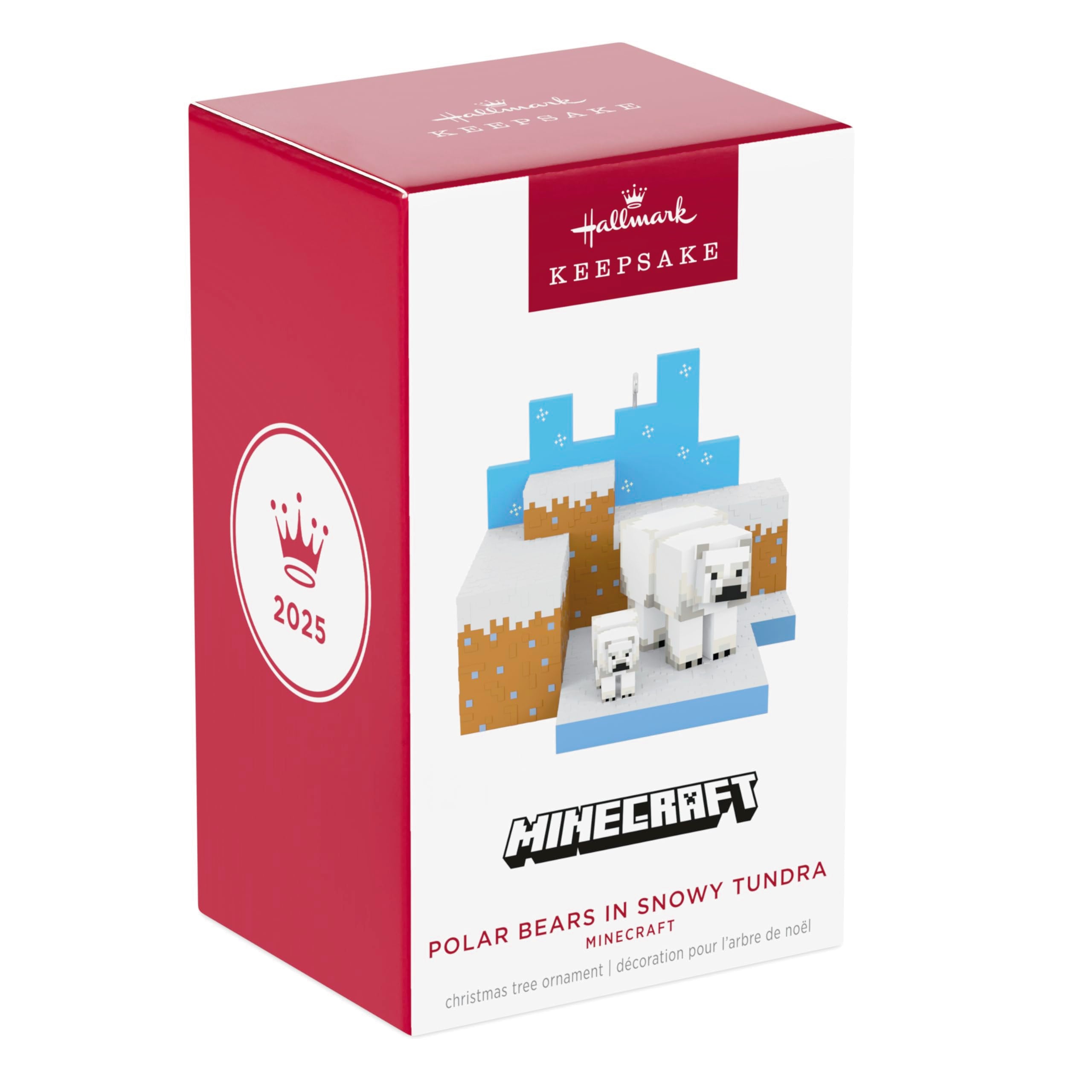 Polar Bears in Snowy Tundra 2025 Hallmark Keepsake Christmas Ornament