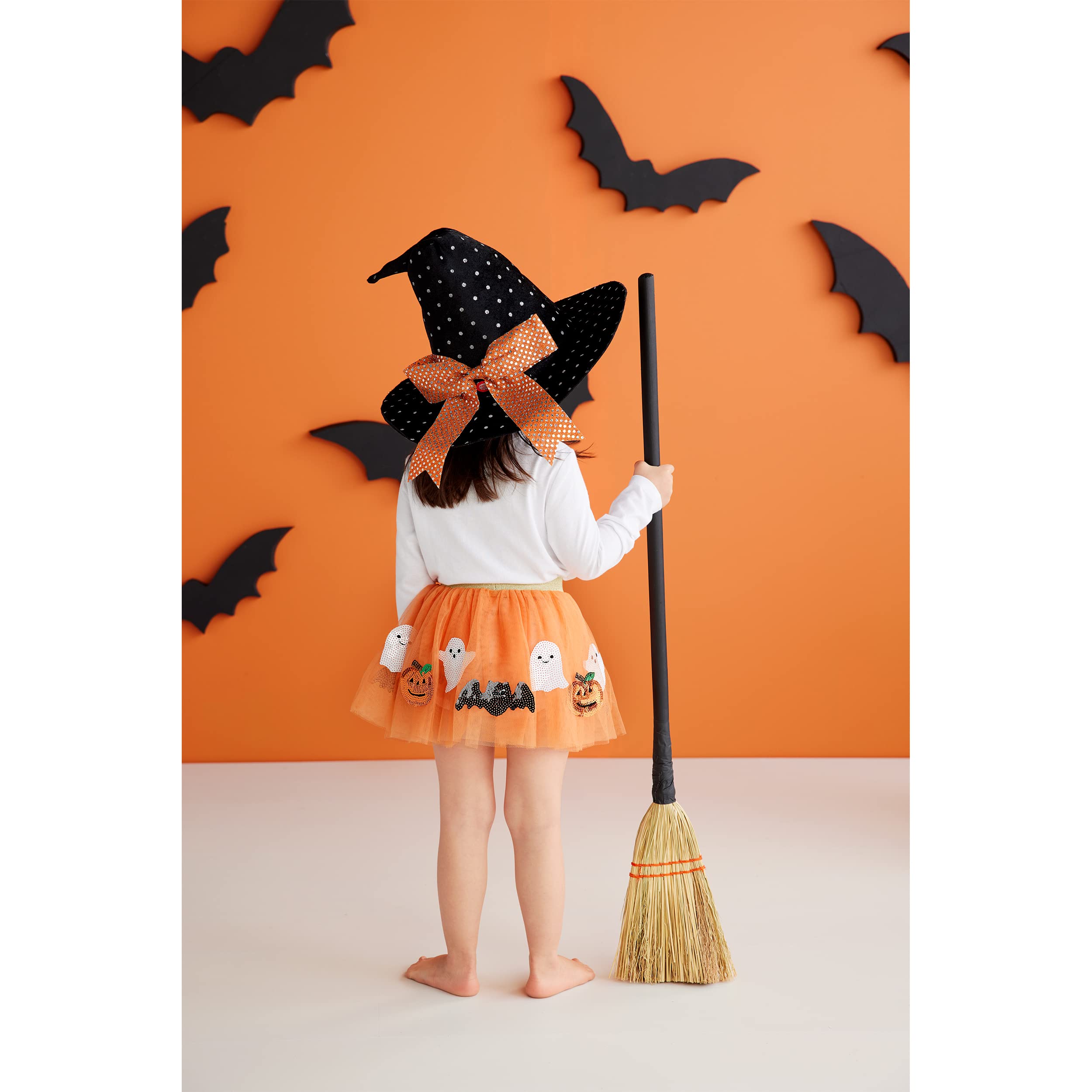 Polka Dot Mudpie Halloween Dancing Witch Hat