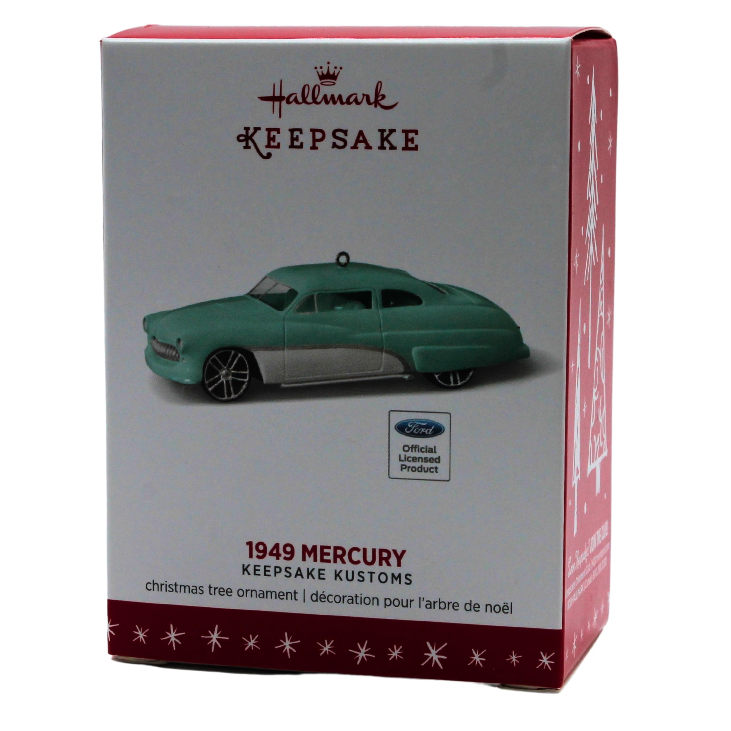 Hallmark Keepsake Ornament 1949 Ford Mercury 2nd in Keepsake Kustoms Series 2016