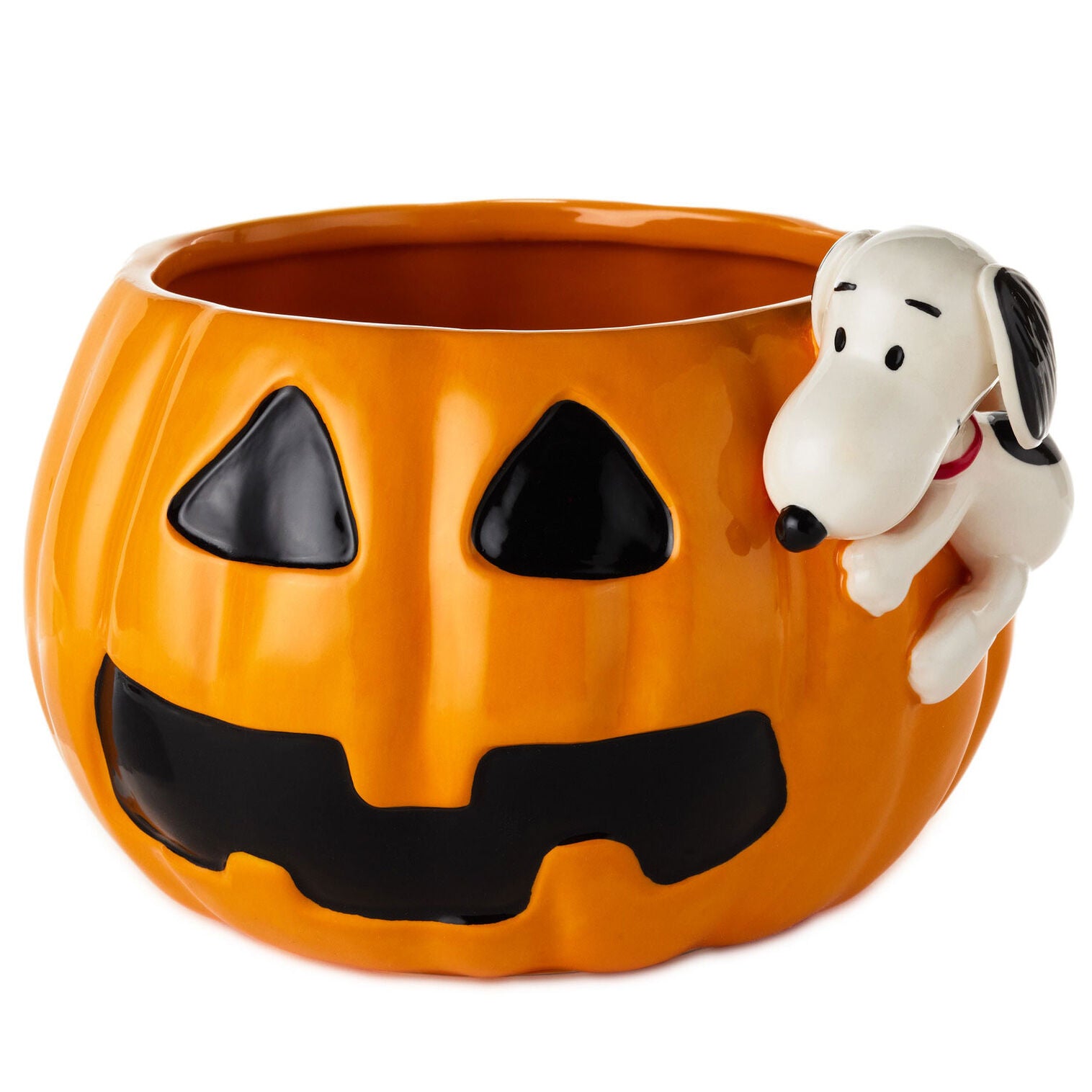 Peanuts® Pumpkin Hallmark Candy Bowl With Snoopy