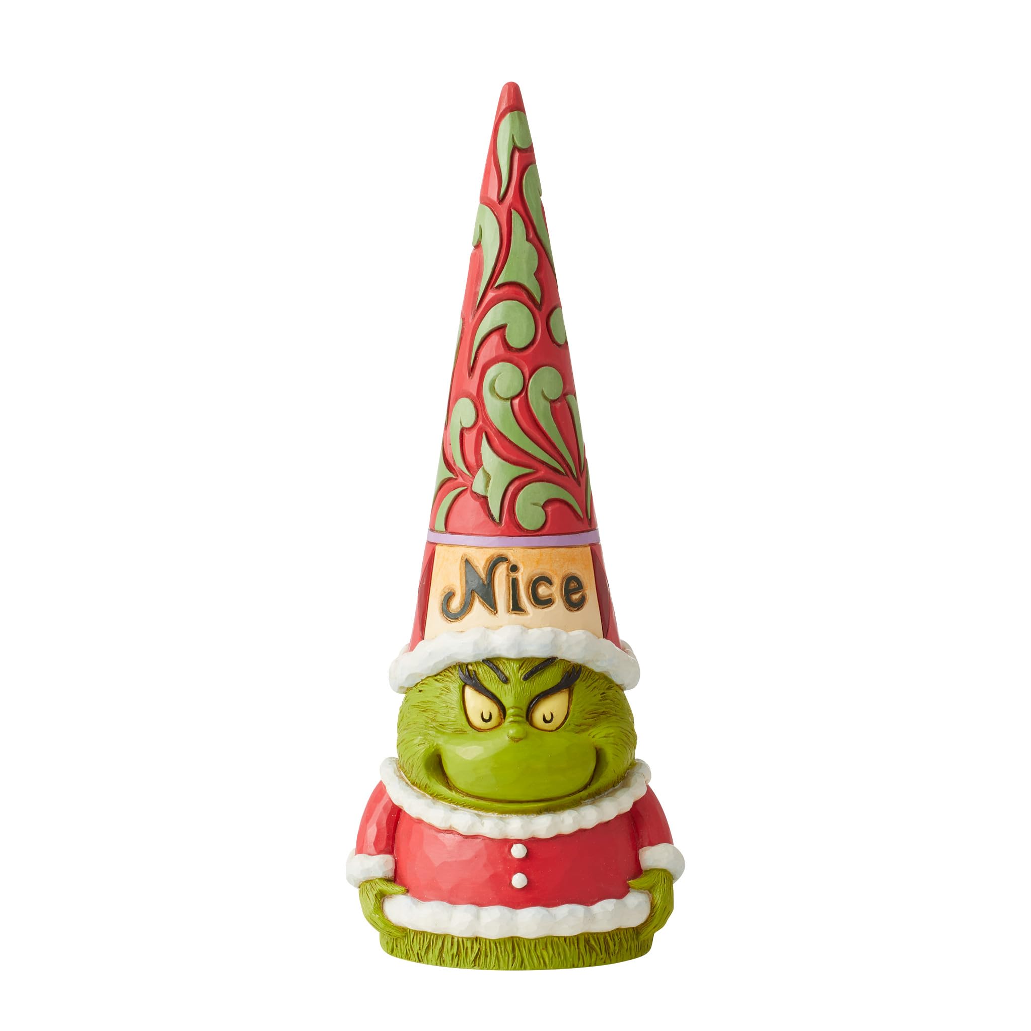 Naughty and Nice Grinch Gnome