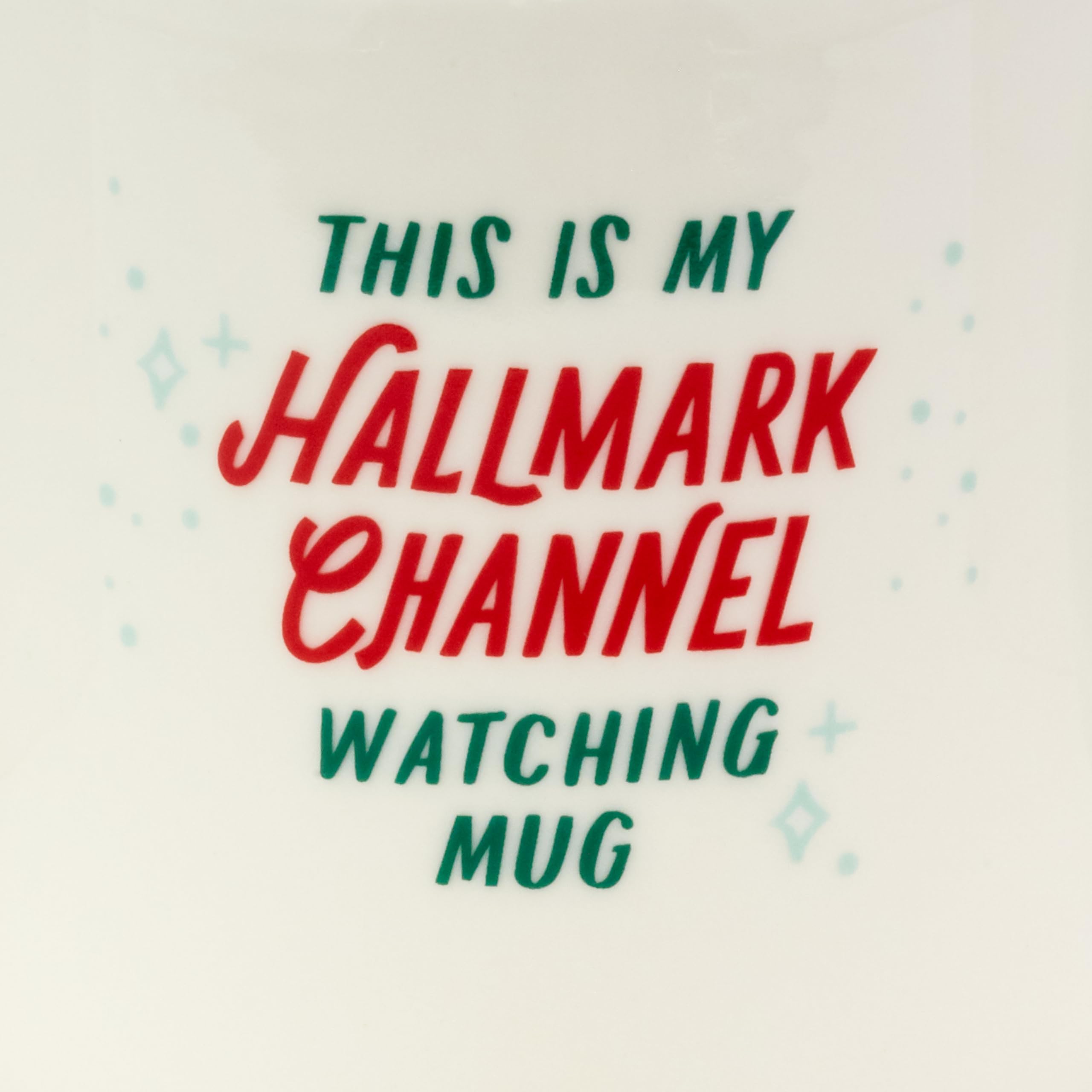 Hallmark Channel Christmas Coffee Mug ("This is My Hallmark Channel Watching Mug") 17 oz.