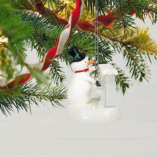 Hallmark Keepsake Christmas Ornament 2023, Sing-along Snowman